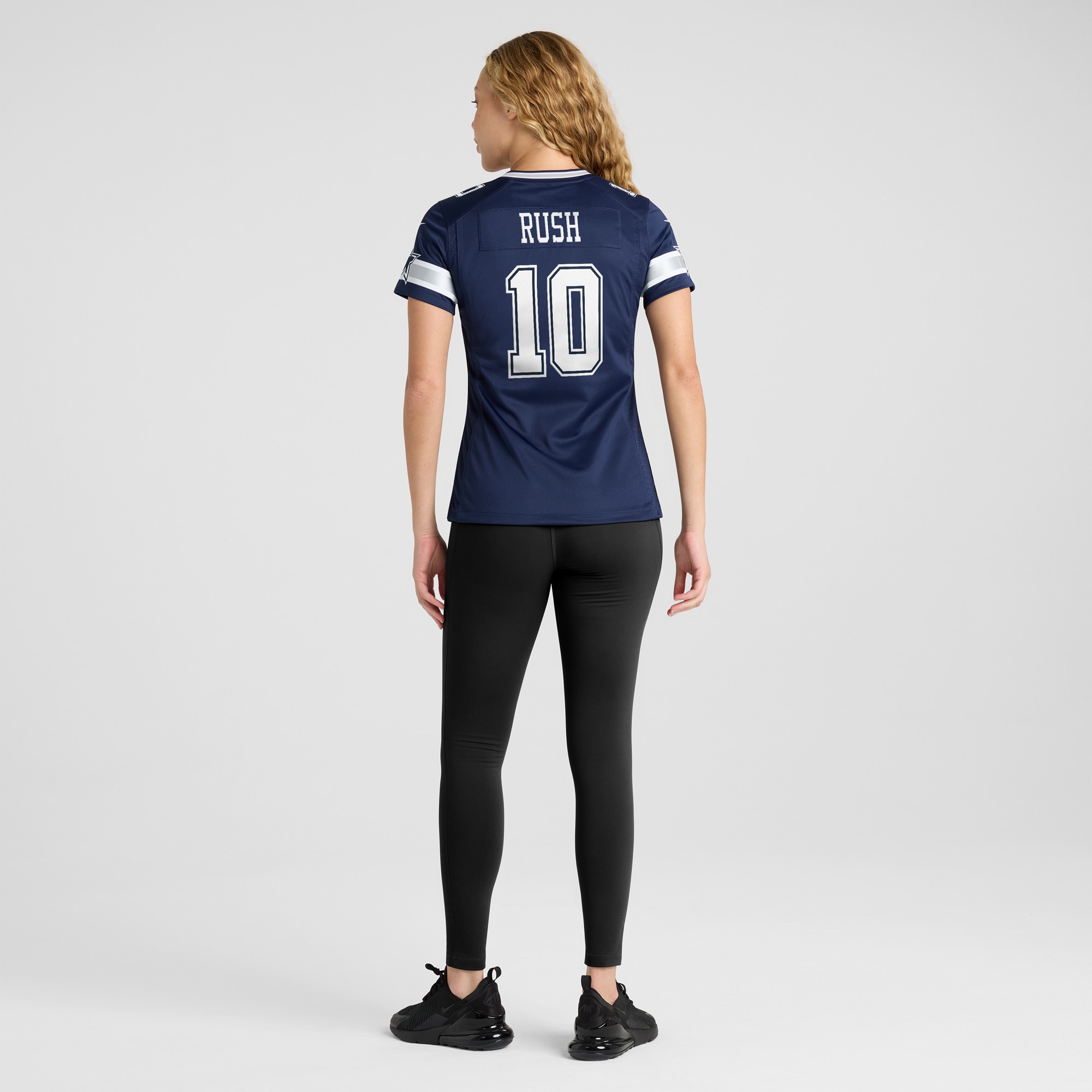 Women's Dallas Cowboys Cooper Rush Navy Game Player Jersey JS6477 nicesnker - Image 5