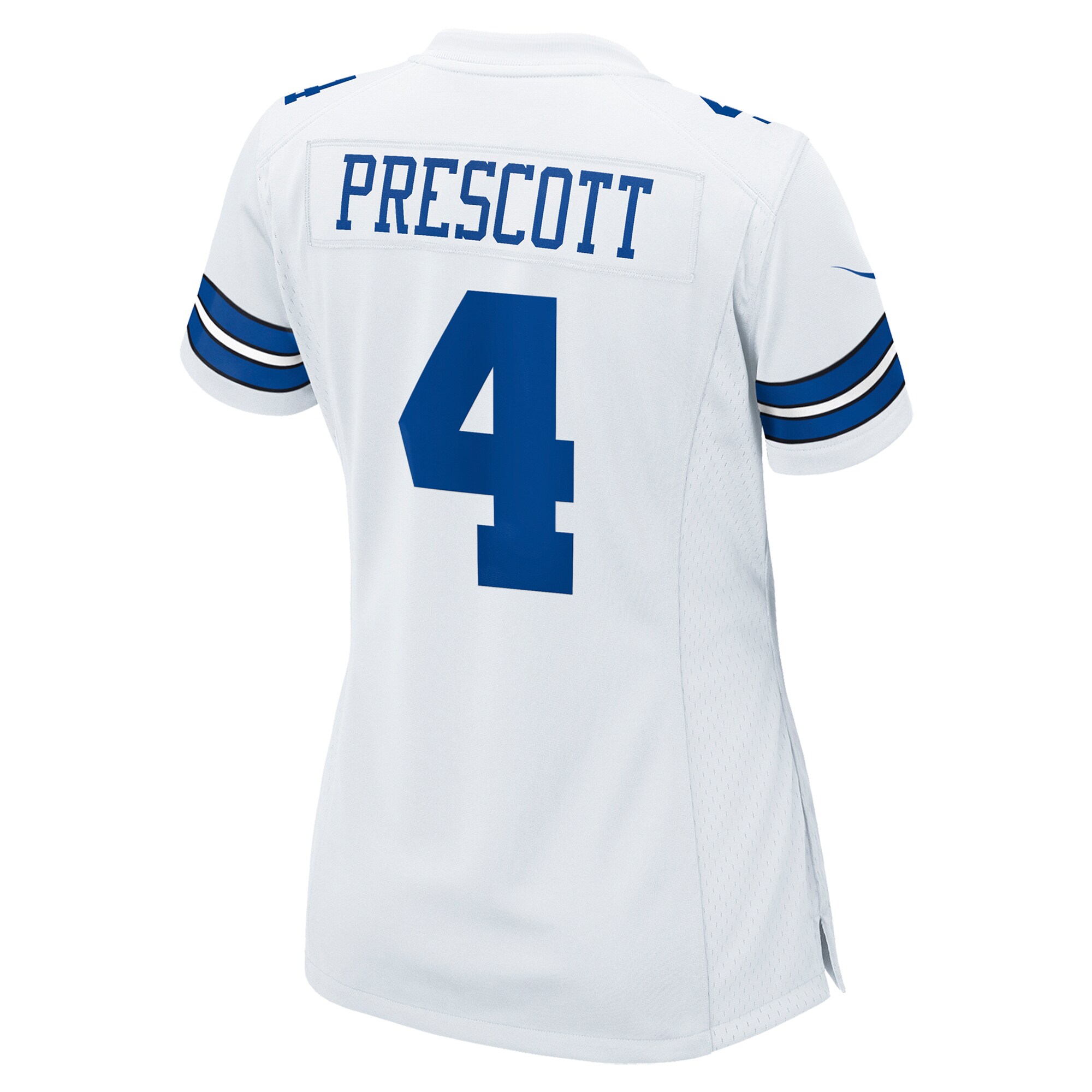 Women's Dallas Cowboys Dak Prescott White Team Game Jersey JS4126 nicesnker - Image 3