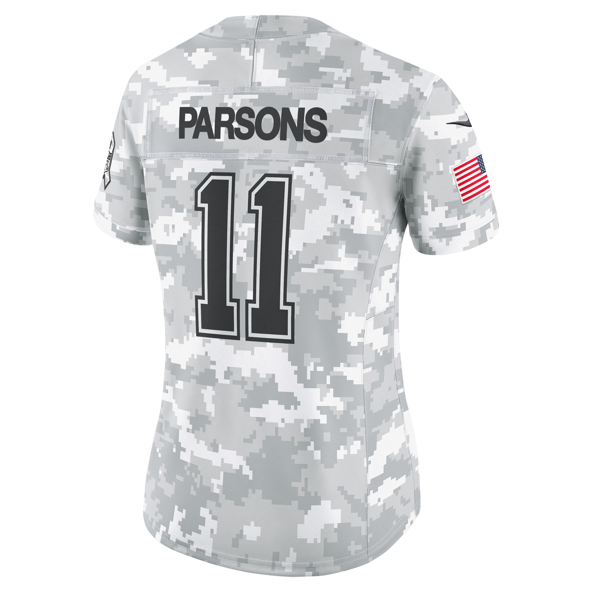 Women's Dallas Cowboys Micah Parsons Arctic Camo 2024 Salute to Service Limited Jersey JS4030 nicesnker - Image 3