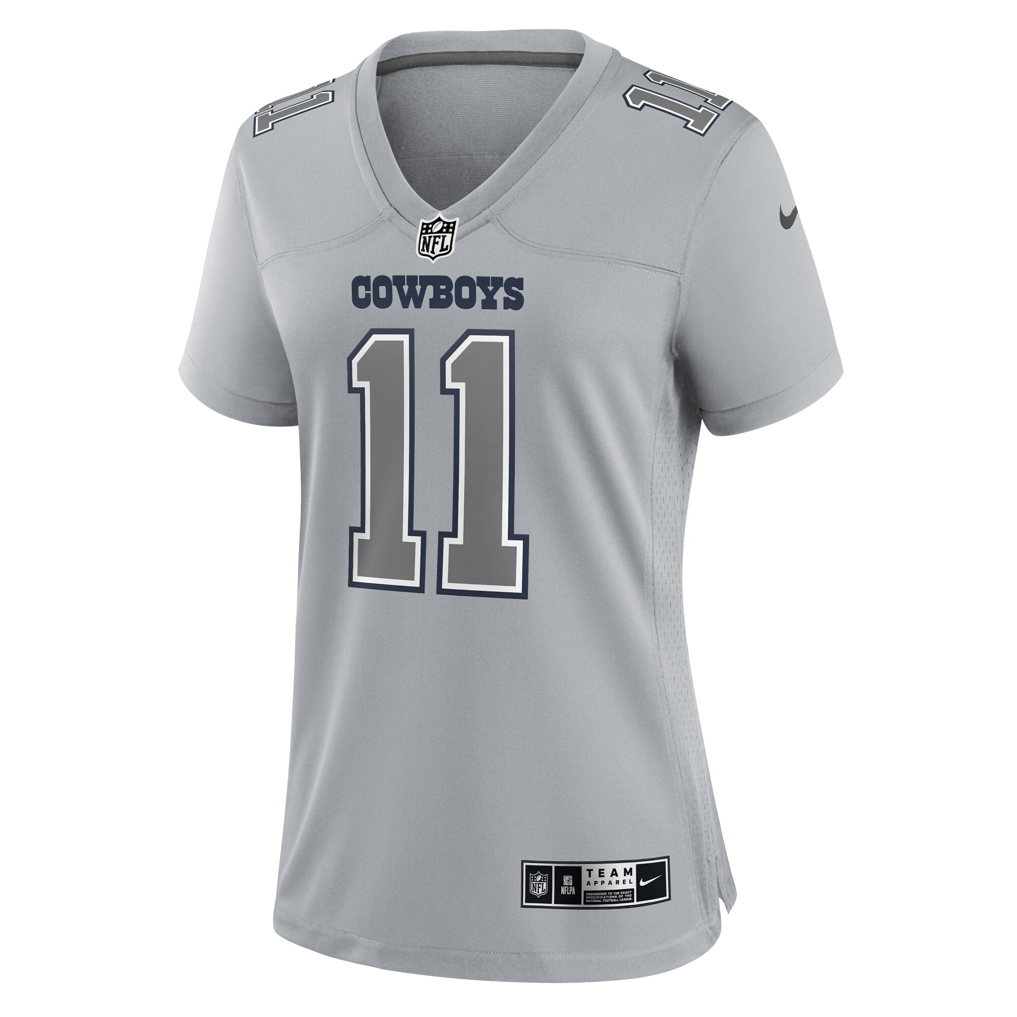 Women's Dallas Cowboys Micah Parsons Gray Atmosphere Fashion Game Jersey JS8472 nicesnker - Image 2