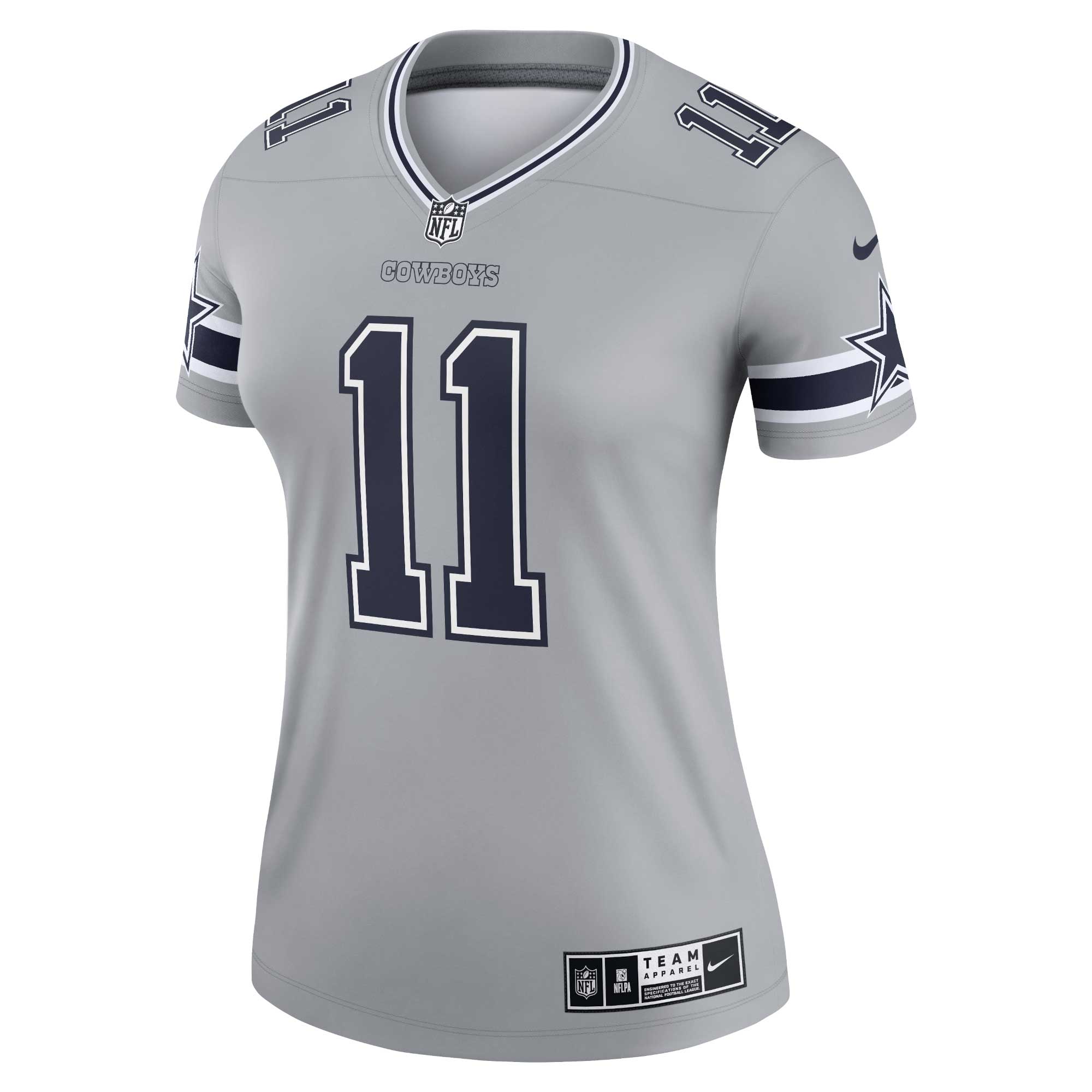 Women's Dallas Cowboys Micah Parsons Silver Inverted Legend Jersey JS6732 nicesnker - Image 2