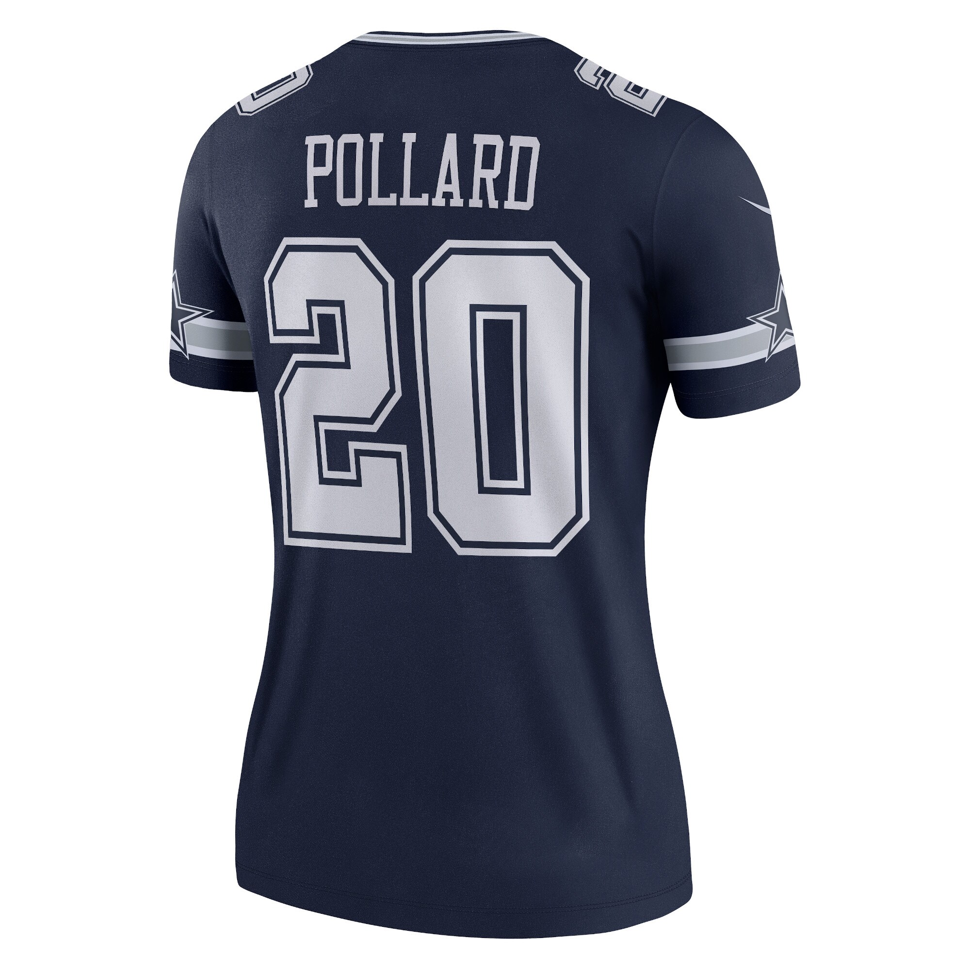 Women's Dallas Cowboys Tony Pollard Navy Legend Player Performance Top JS2599 nicesnker - Image 3