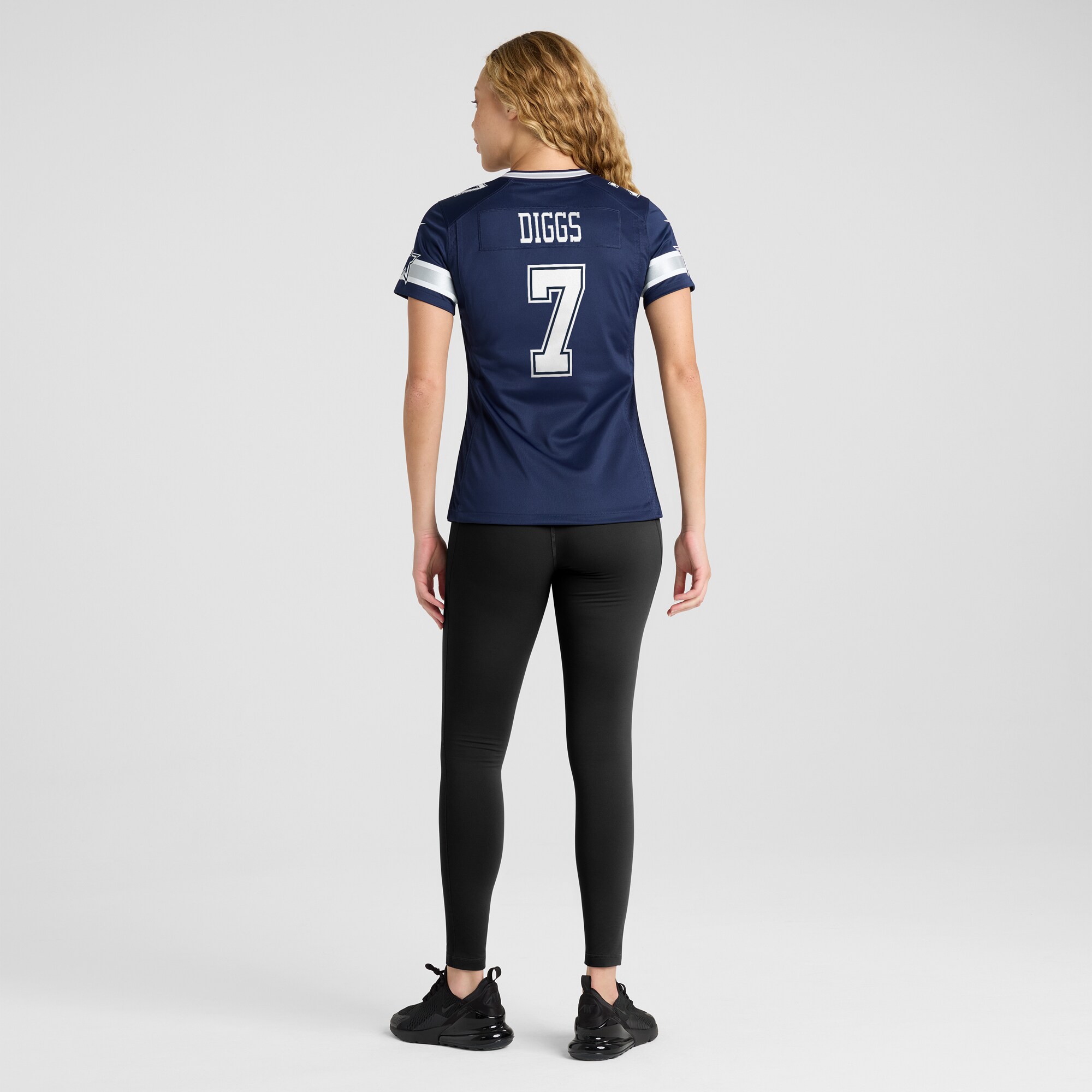 Women's Dallas Cowboys Trevon Diggs Navy Game Jersey JS9987 nicesnker - Image 5