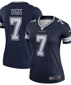 Women's Dallas Cowboys Trevon Diggs Navy Legend Player Performance Top JS8690 nicesnker