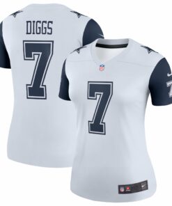 Women's Dallas Cowboys Trevon Diggs White Legend Player Performance Top JS2144 nicesnker