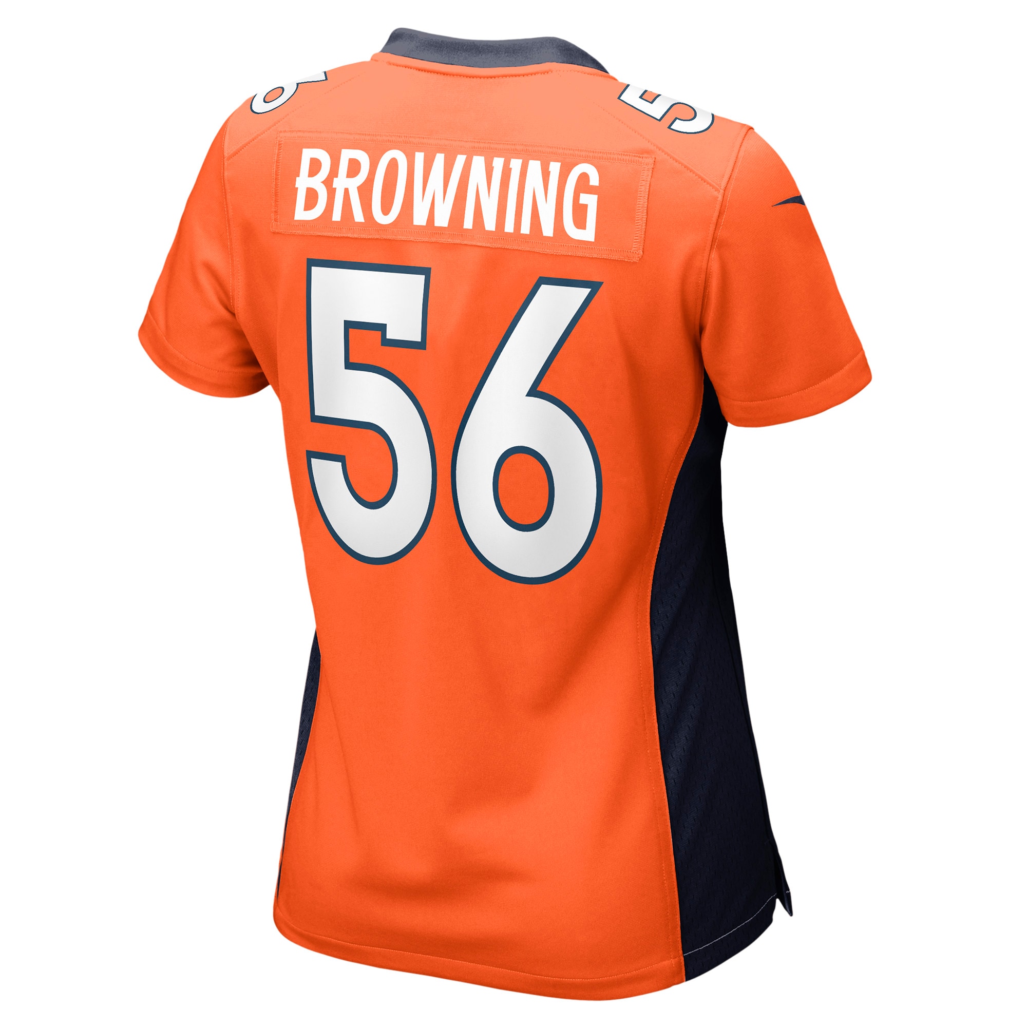 Women's Denver Broncos Baron Browning Orange Game Jersey JS4919 nicesnker - Image 3