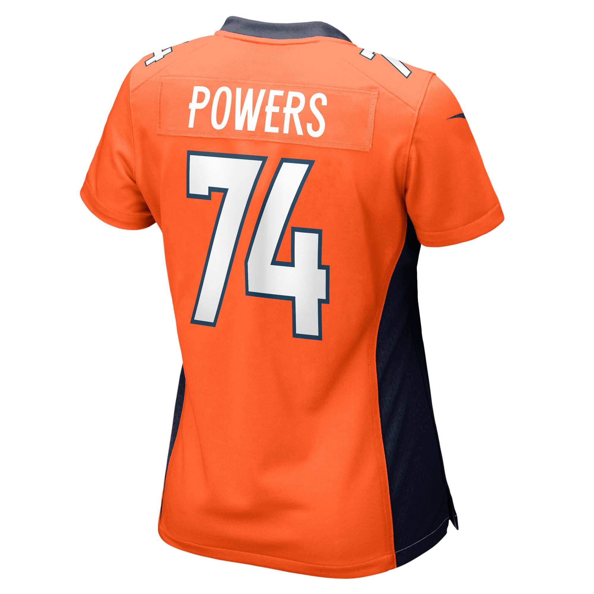 Women's Denver Broncos Ben Powers Orange Game Player Jersey JS7147 nicesnker - Image 3