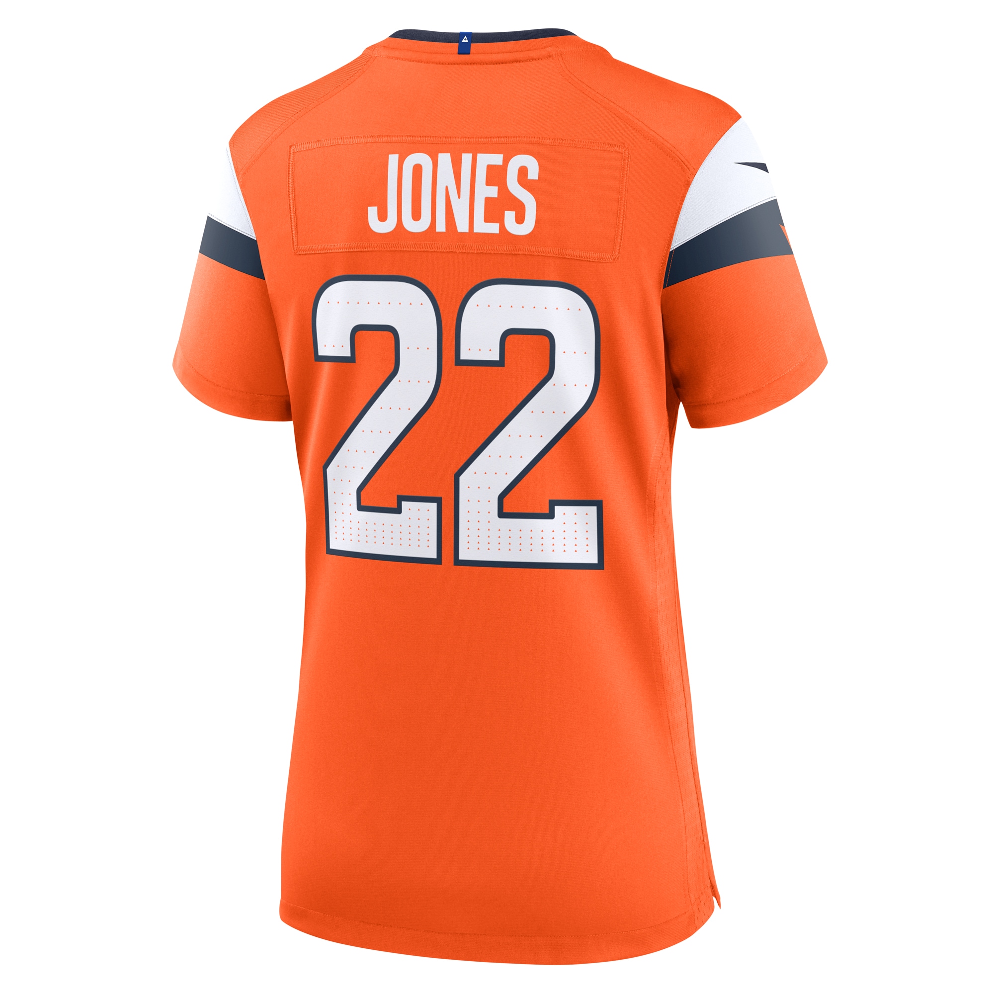 Women's Denver Broncos Brandon Jones Orange Team Game Jersey JS4829 nicesnker - Image 3