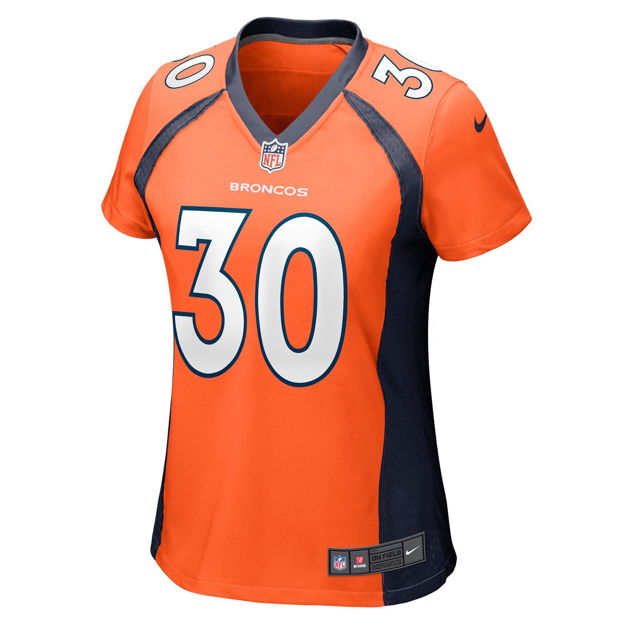 Women's Denver Broncos Caden Sterns Orange Game Jersey JS7110 nicesnker - Image 2