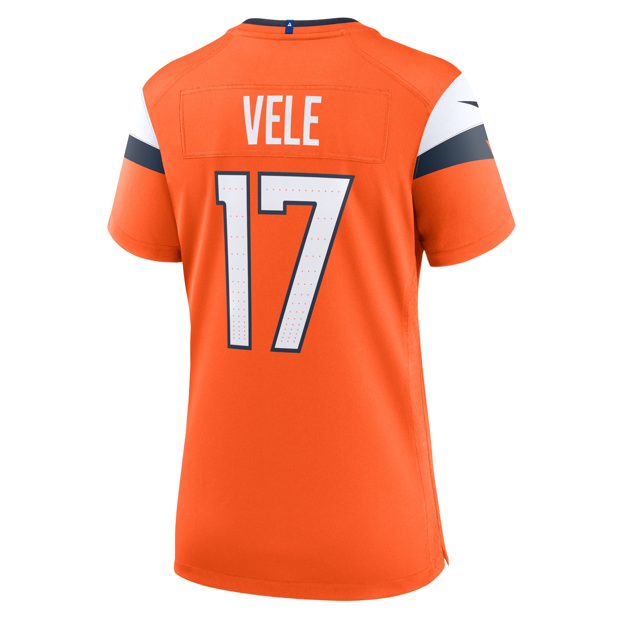 Women's Denver Broncos Devaughn Vele Orange Team Game Jersey JS9623 nicesnker - Image 3