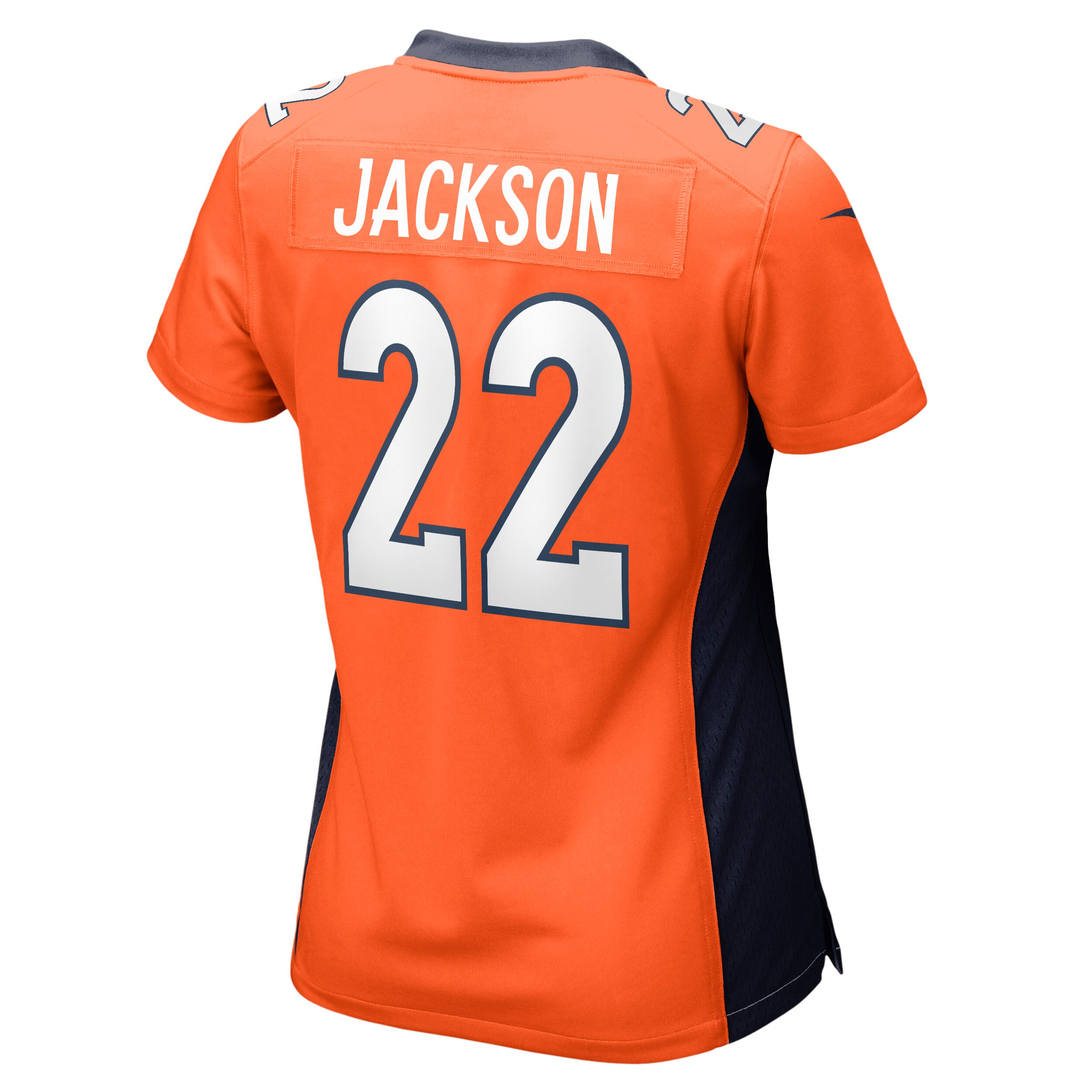 Women's Denver Broncos Kareem Jackson Orange Game Jersey JS6375 nicesnker - Image 3