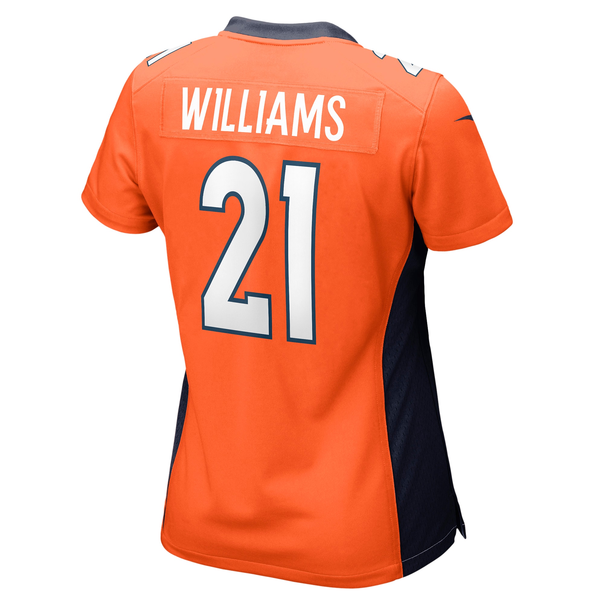 Women's Denver Broncos K'Waun Williams Orange Game Jersey JS2717 nicesnker - Image 3