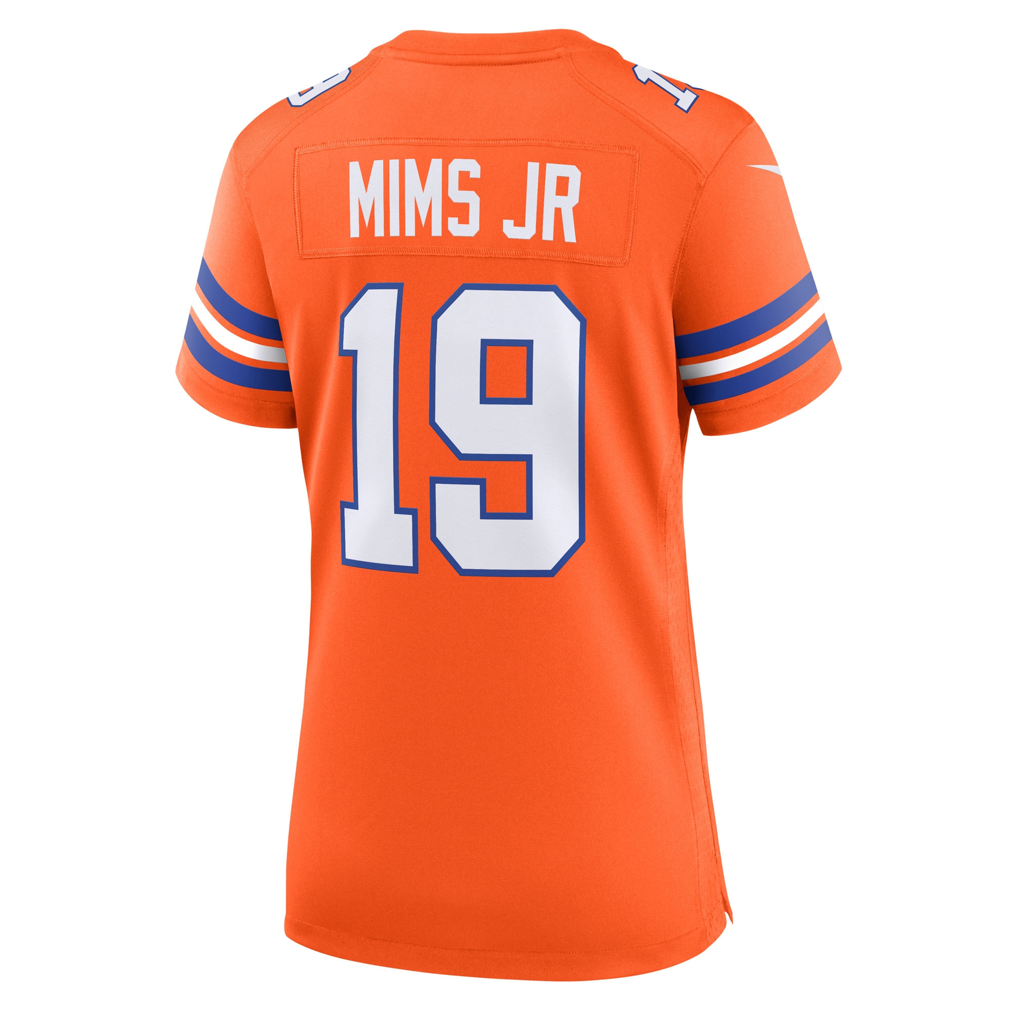 Women's Denver Broncos Marvin Mims Jr Orange Mile High Collection 1977 Throwback Player Game Jersey JS8490 nicesnker - Image 3