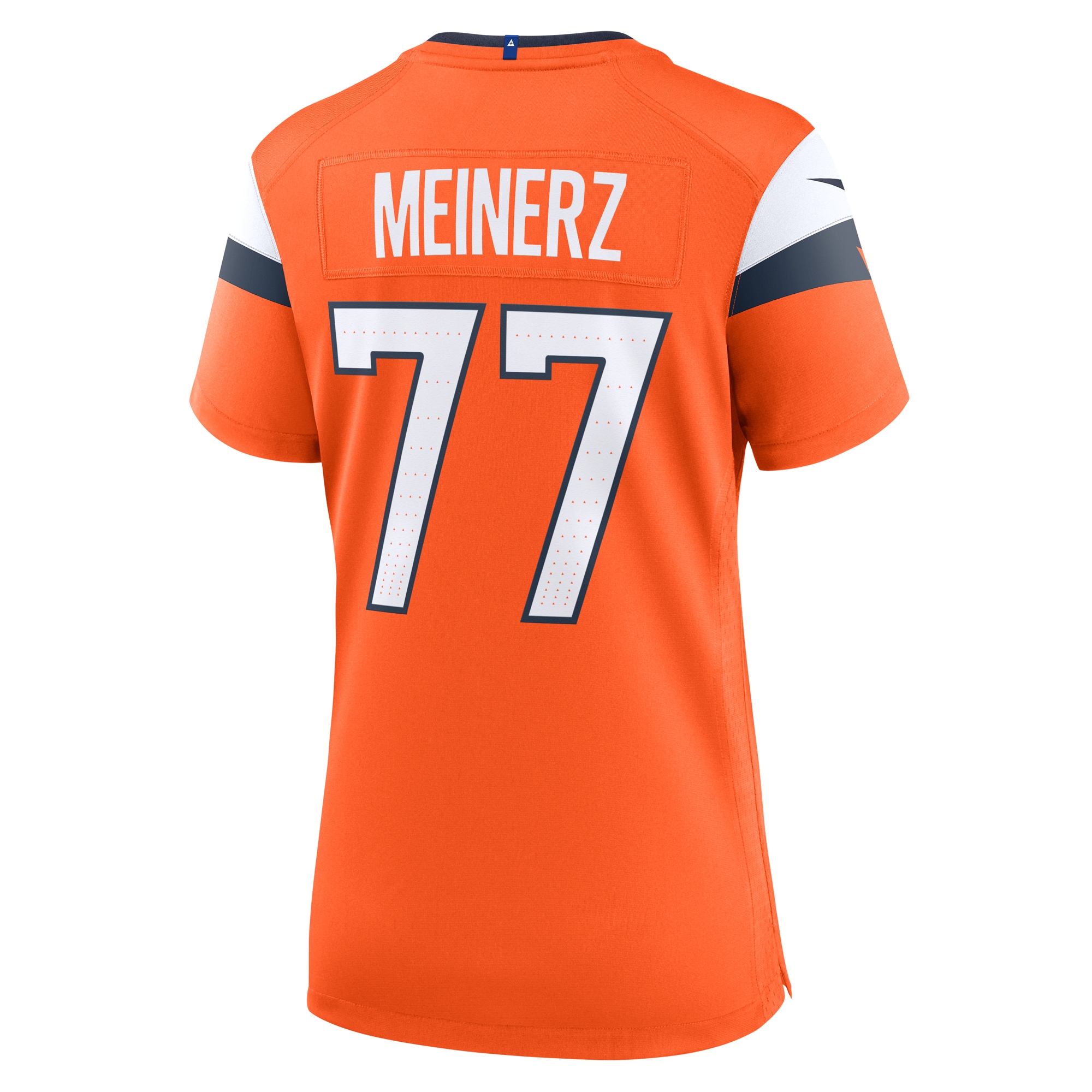 Women's Denver Broncos Quinn Meinerz Orange Team Game Jersey JS3708 nicesnker - Image 3