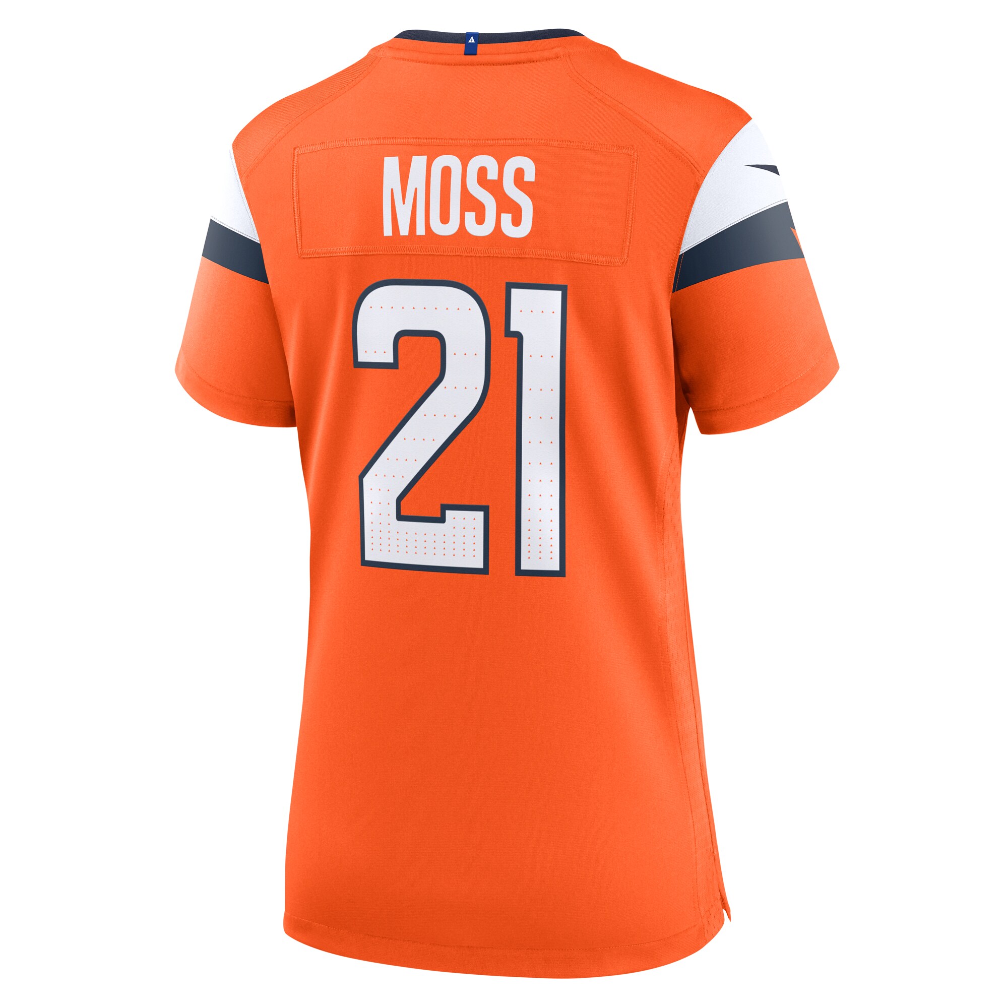 Women's Denver Broncos Riley Moss Orange Team Game Jersey JS3141 nicesnker - Image 3