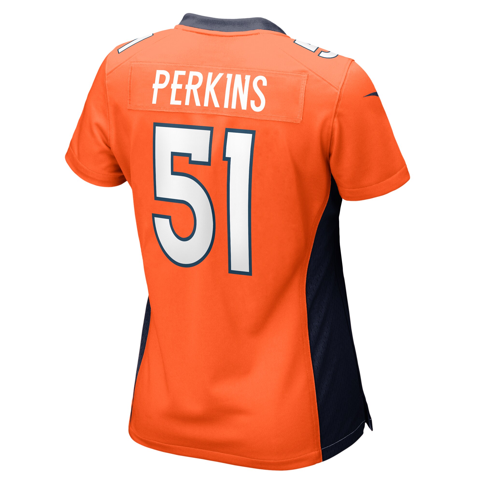 Women's Denver Broncos Ronnie Perkins Orange Game Jersey JS9936 nicesnker - Image 3