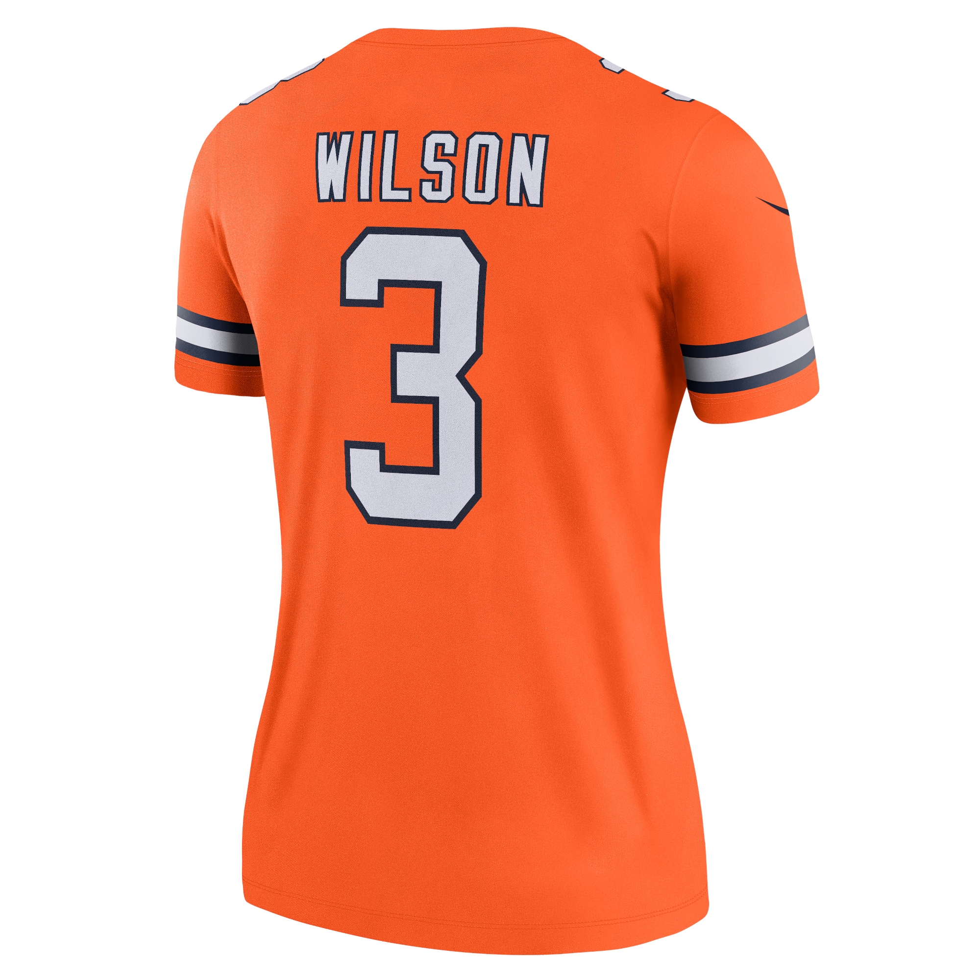 Women's Denver Broncos Russell Wilson Orange Alternate Legend Player Performance Top JS6453 nicesnker - Image 3