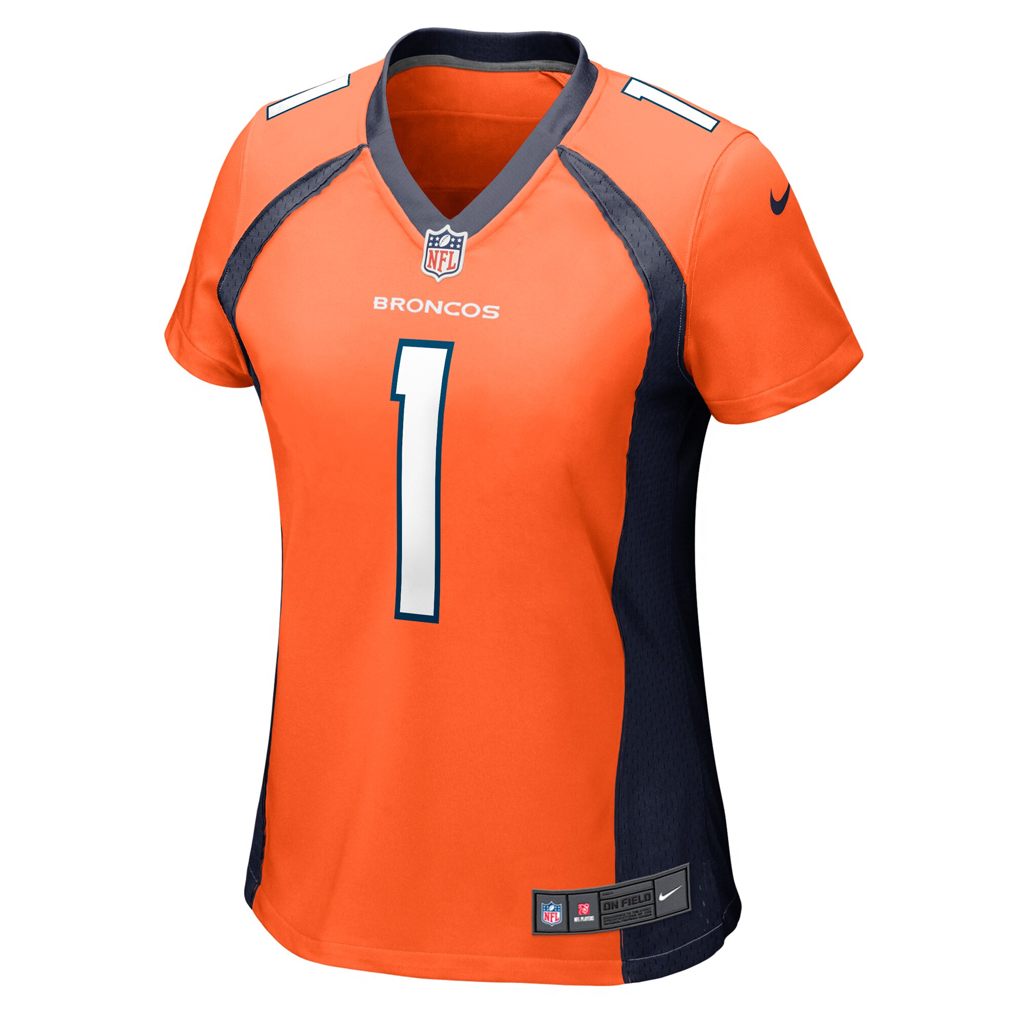 Women's Denver Broncos Tremon Smith Orange Game Jersey JS8680 nicesnker - Image 2