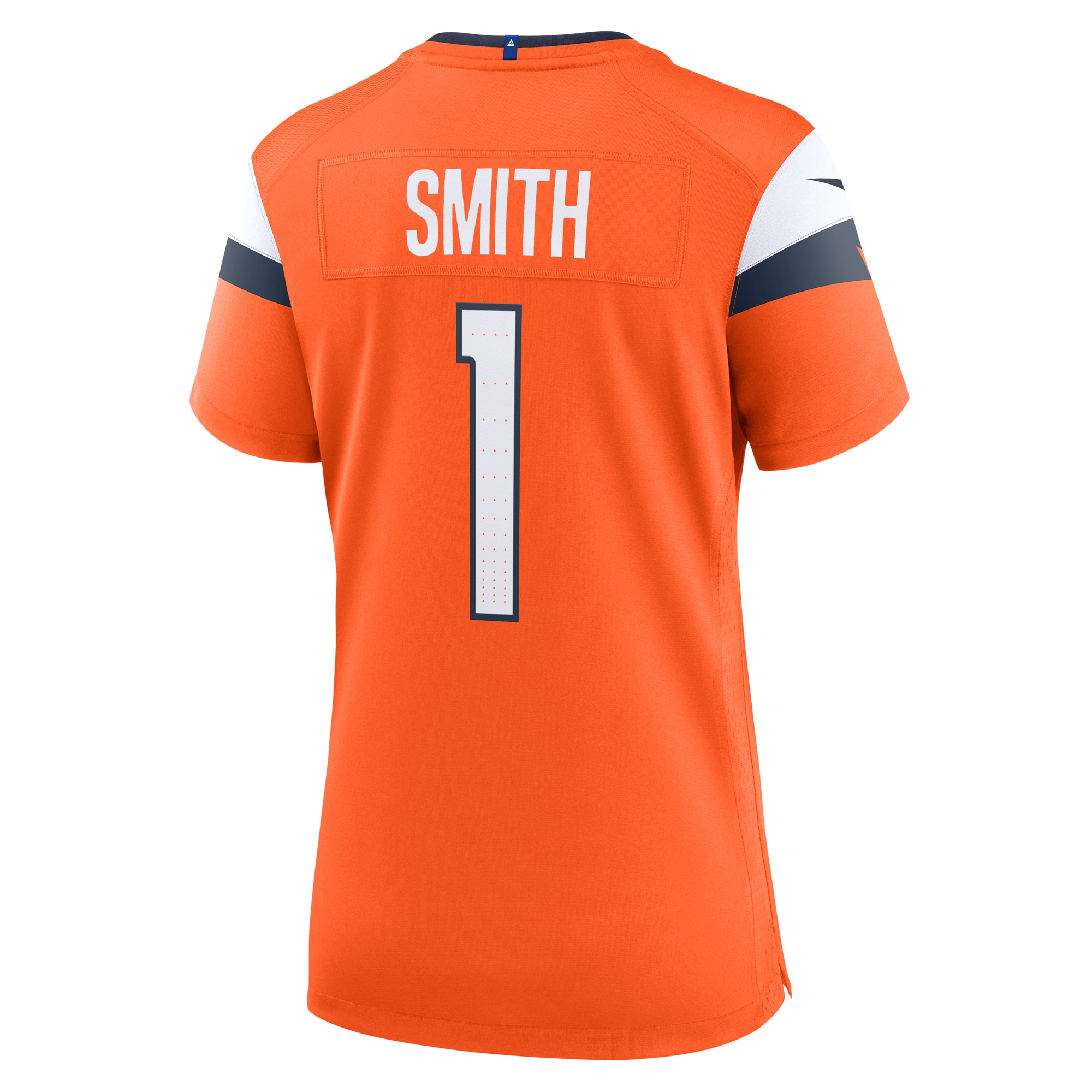 Women's Denver Broncos Tremon Smith Orange Team Game Jersey JS2329 nicesnker - Image 3
