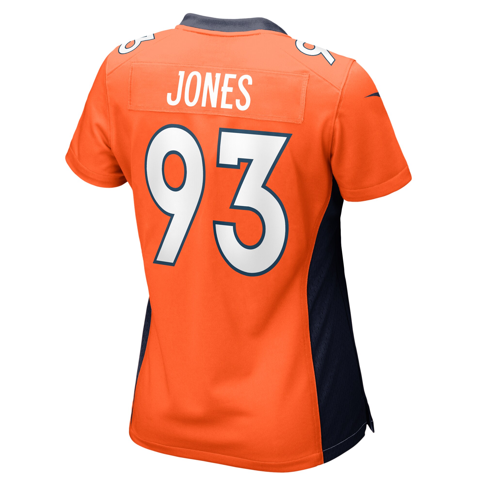 Women's Denver Broncos Troy Jones Orange Game Jersey JS8744 nicesnker - Image 3