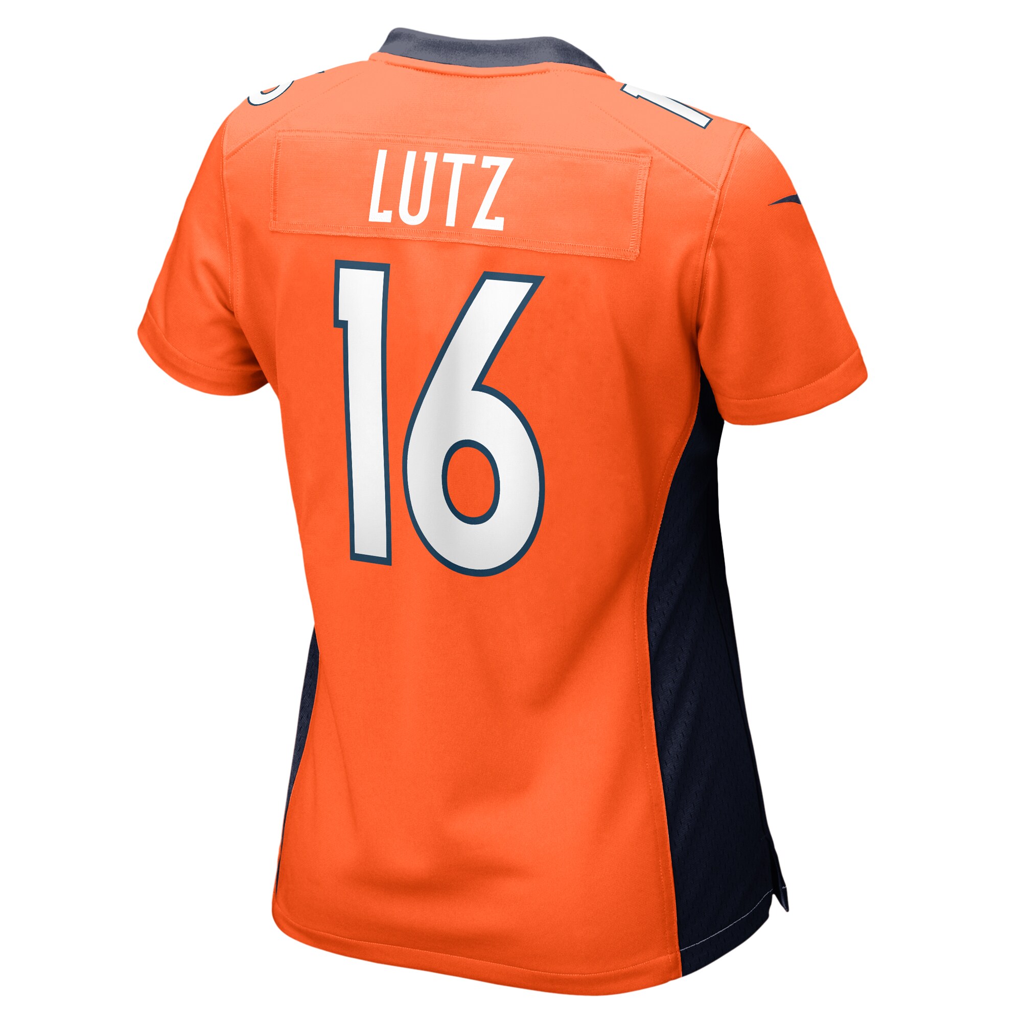 Women's Denver Broncos Wil Lutz Orange Game Jersey JS8934 nicesnker - Image 3