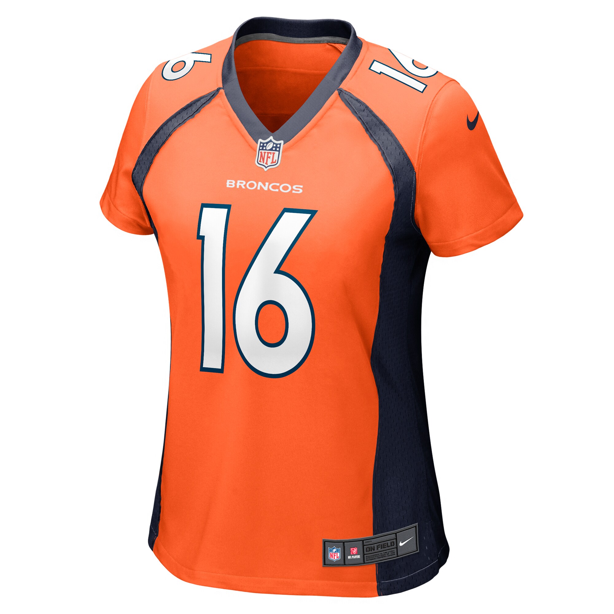 Women's Denver Broncos Wil Lutz Orange Game Jersey JS8934 nicesnker - Image 2