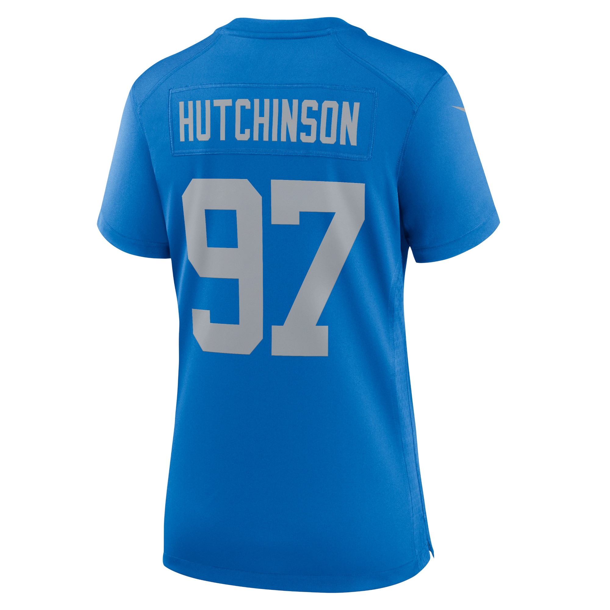 Women's Detroit Lions Aidan Hutchinson Blue Alternate Game Jersey JS6185 nicesnker - Image 3
