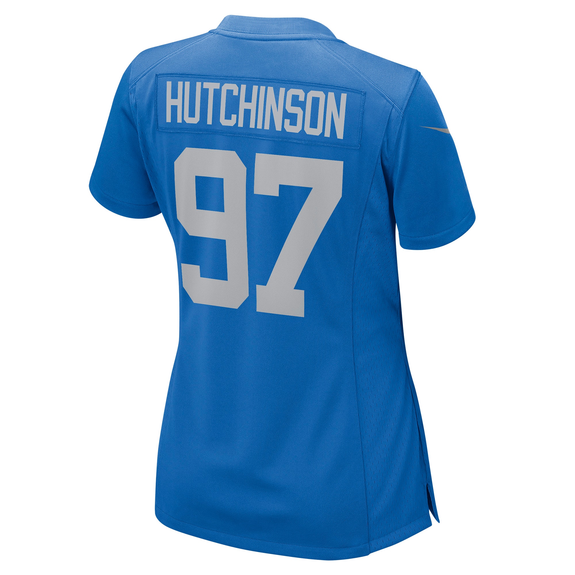 Women's Detroit Lions Aidan Hutchinson Blue Player Jersey JS4650 nicesnker - Image 3