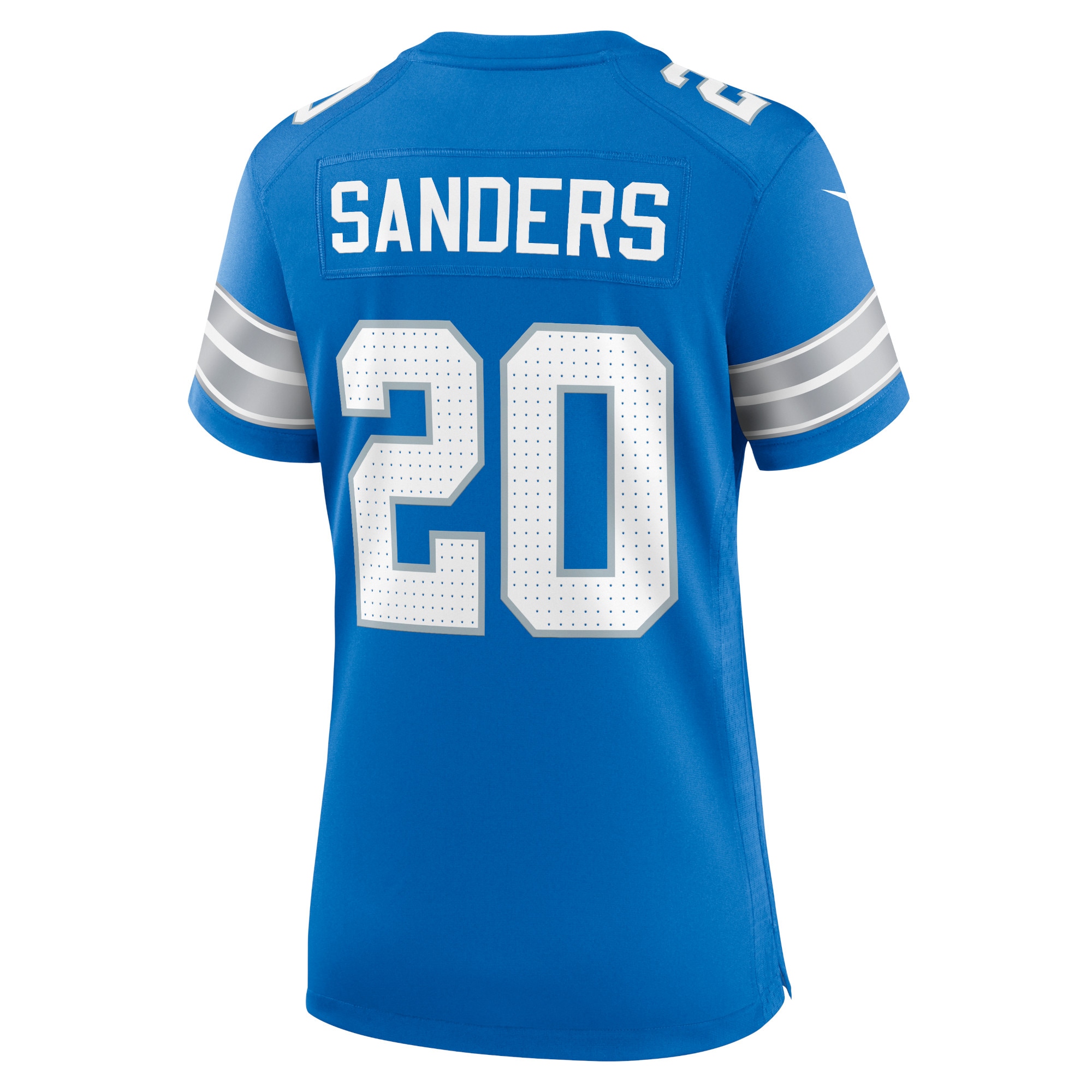 Women's Detroit Lions Barry Sanders Blue Retired Player Game Jersey JS4498 nicesnker - Image 3