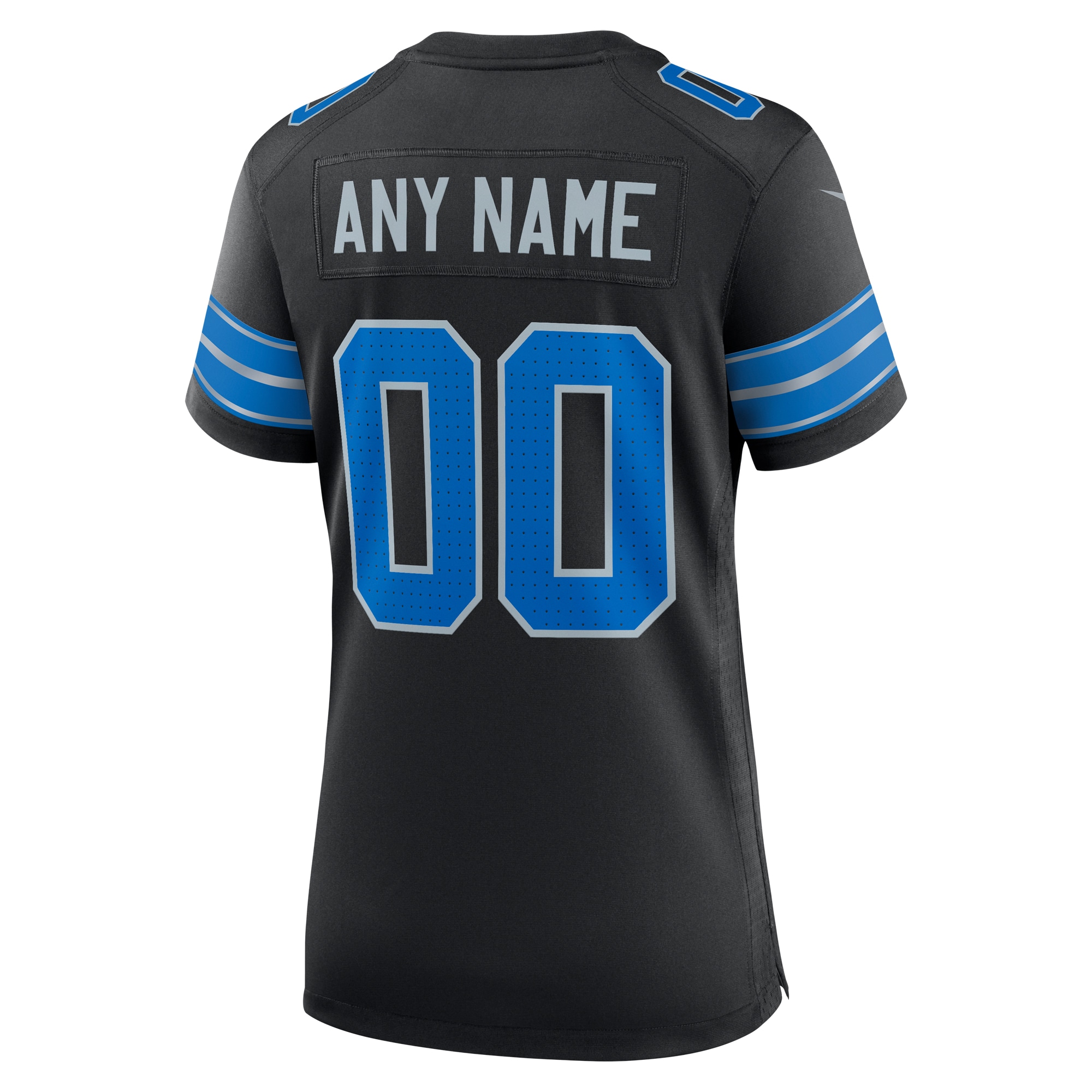 Women's Detroit Lions Black Alternate Custom Game Jersey JS6492 nicesnker - Image 3