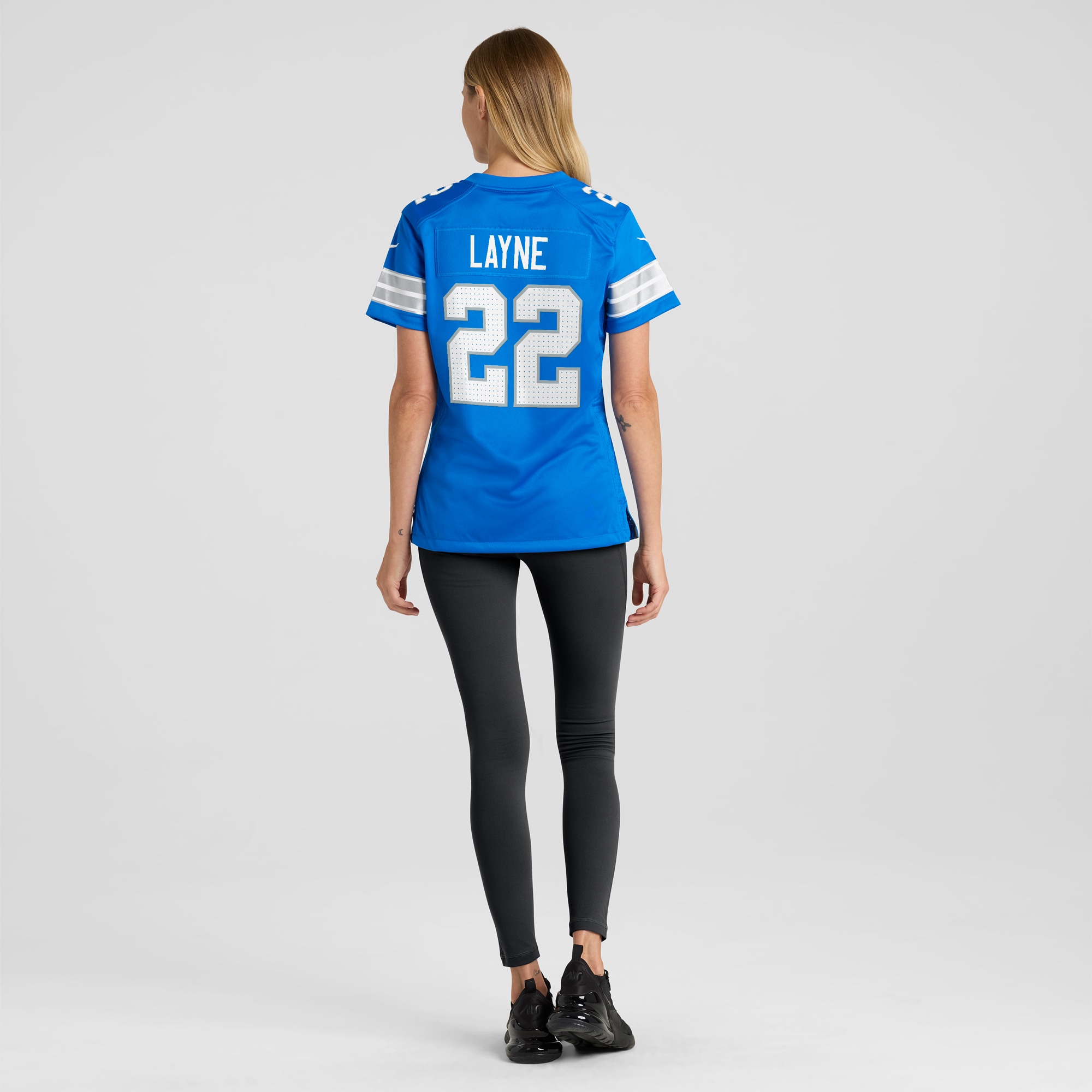 Women's Detroit Lions Bobby Layne Blue Retired Player Game Jersey JS4510 nicesnker - Image 5