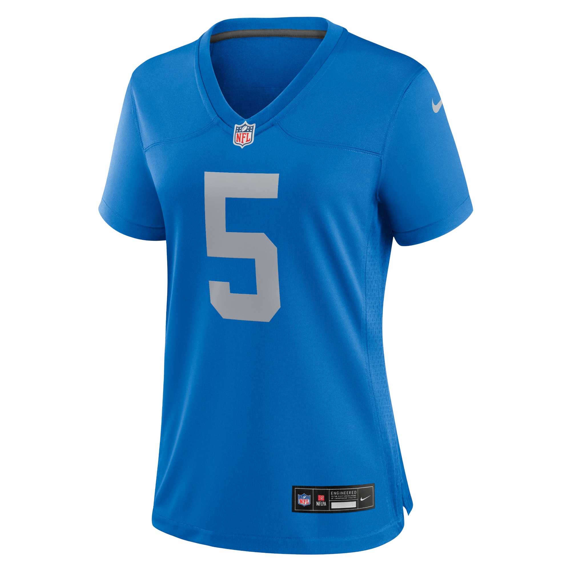 Women's Detroit Lions David Montgomery Blue Alternate Game Jersey JS8239 nicesnker - Image 2