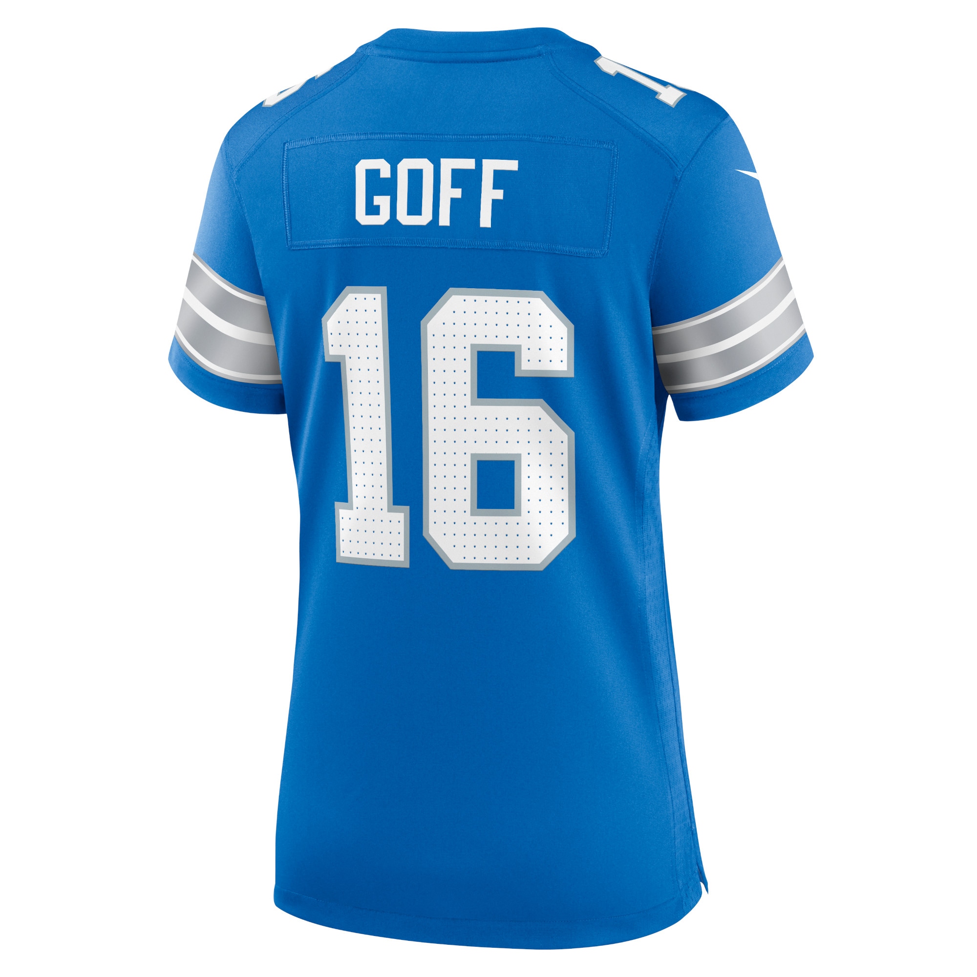 Women's Detroit Lions Jared Goff Blue Game Jersey JS7711 nicesnker - Image 3