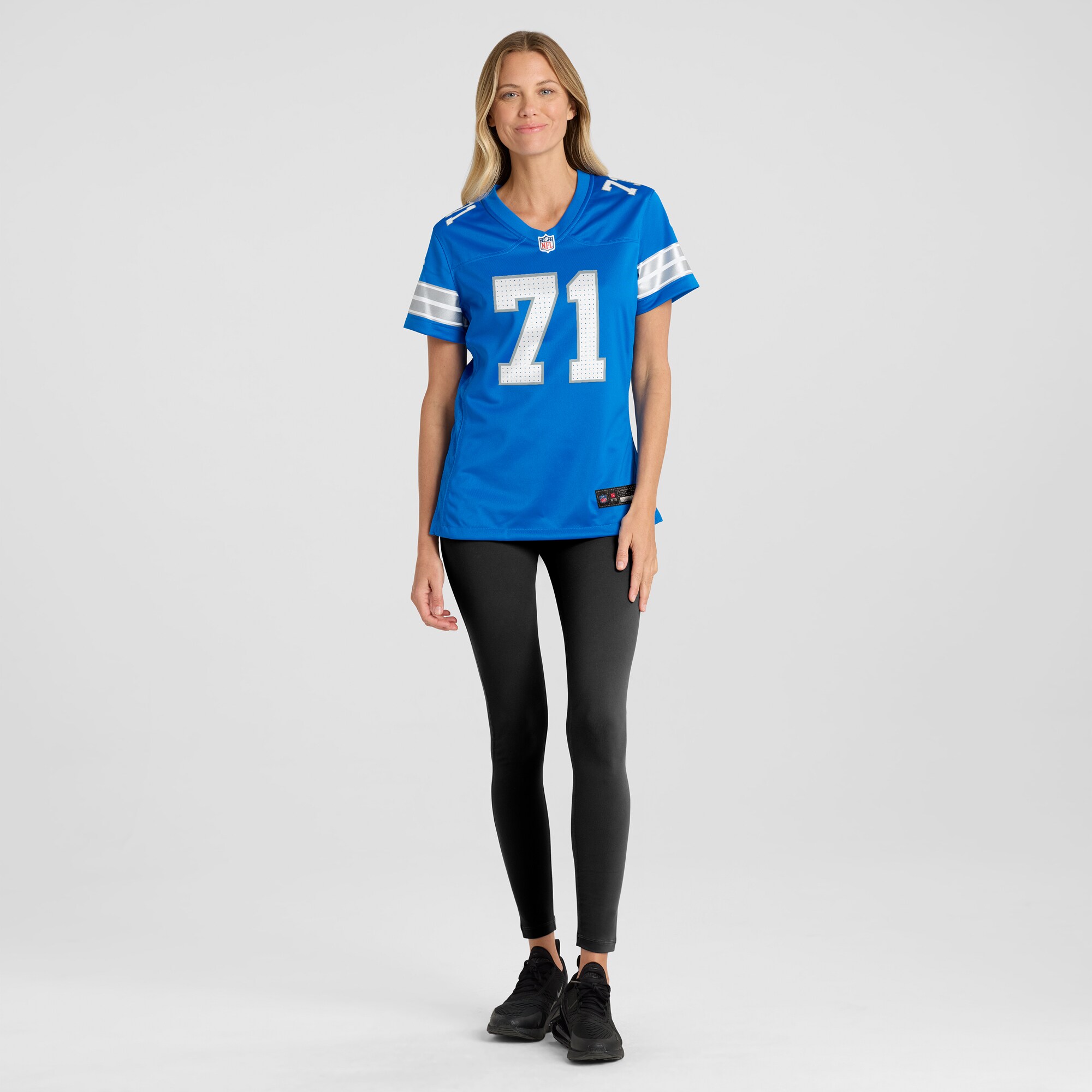 Women's Detroit Lions Kevin Zeitler Blue Game Jersey JS9669 nicesnker - Image 4