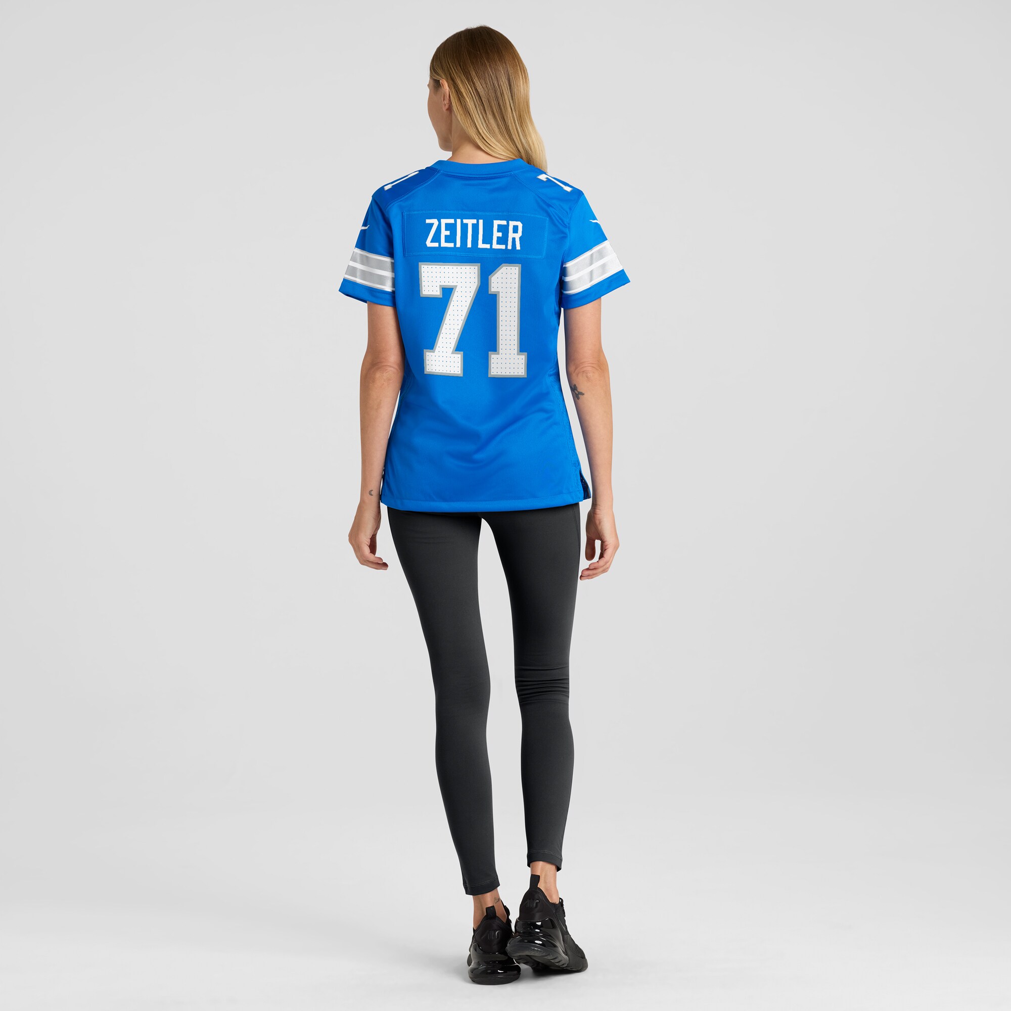 Women's Detroit Lions Kevin Zeitler Blue Game Jersey JS9669 nicesnker - Image 5