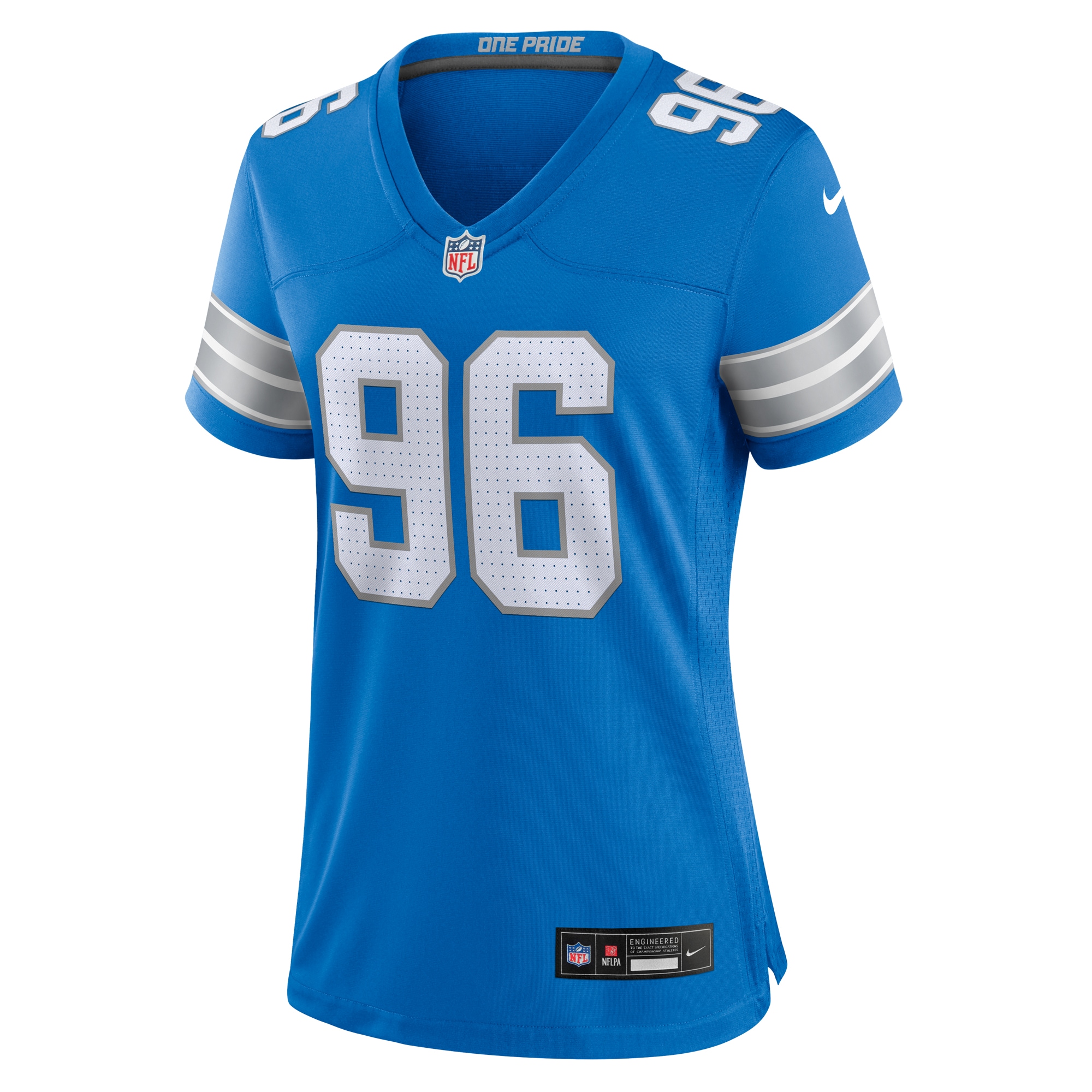 Women's Detroit Lions Kyle Peko Blue Game Jersey JS9390 nicesnker - Image 2