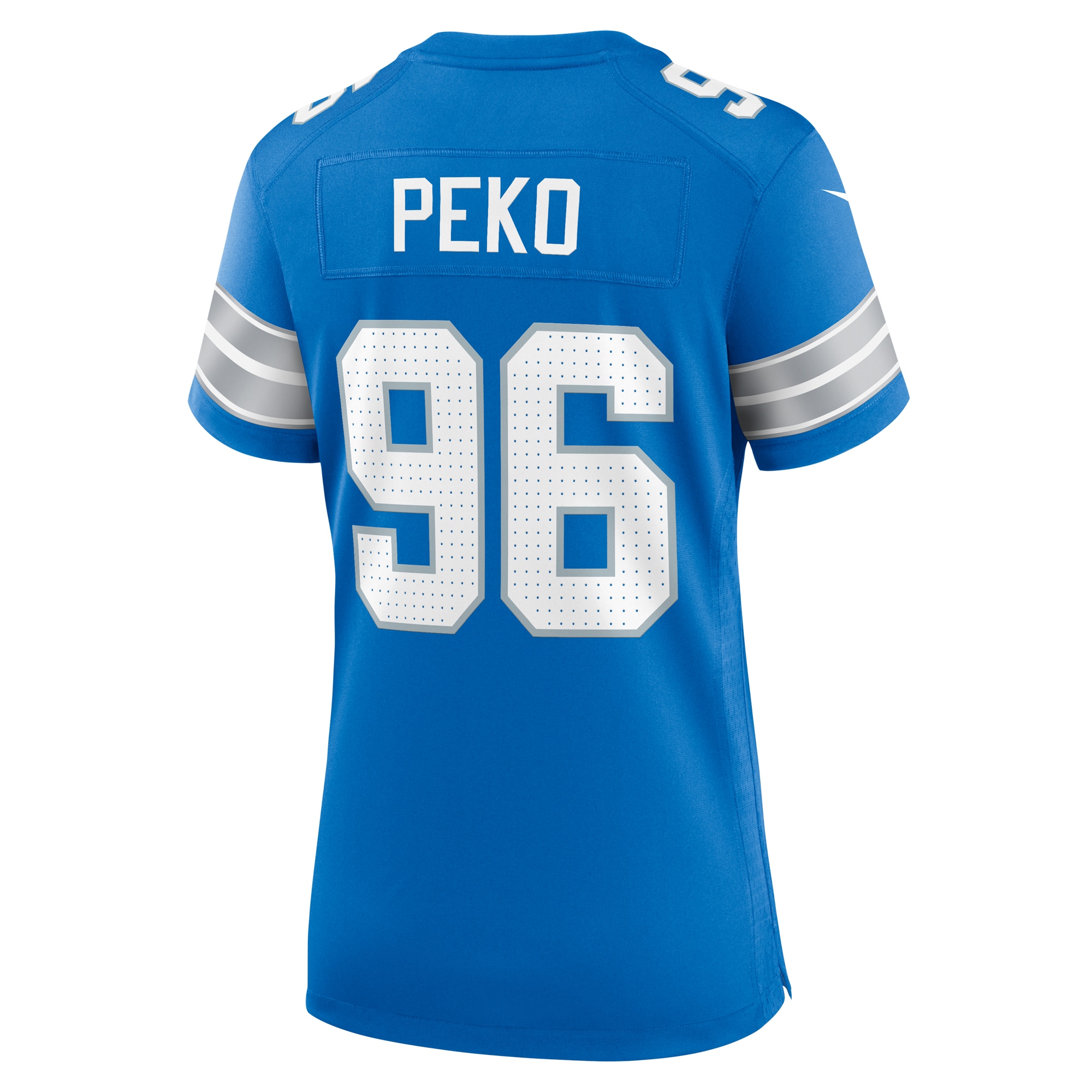 Women's Detroit Lions Kyle Peko Blue Game Jersey JS9390 nicesnker - Image 3