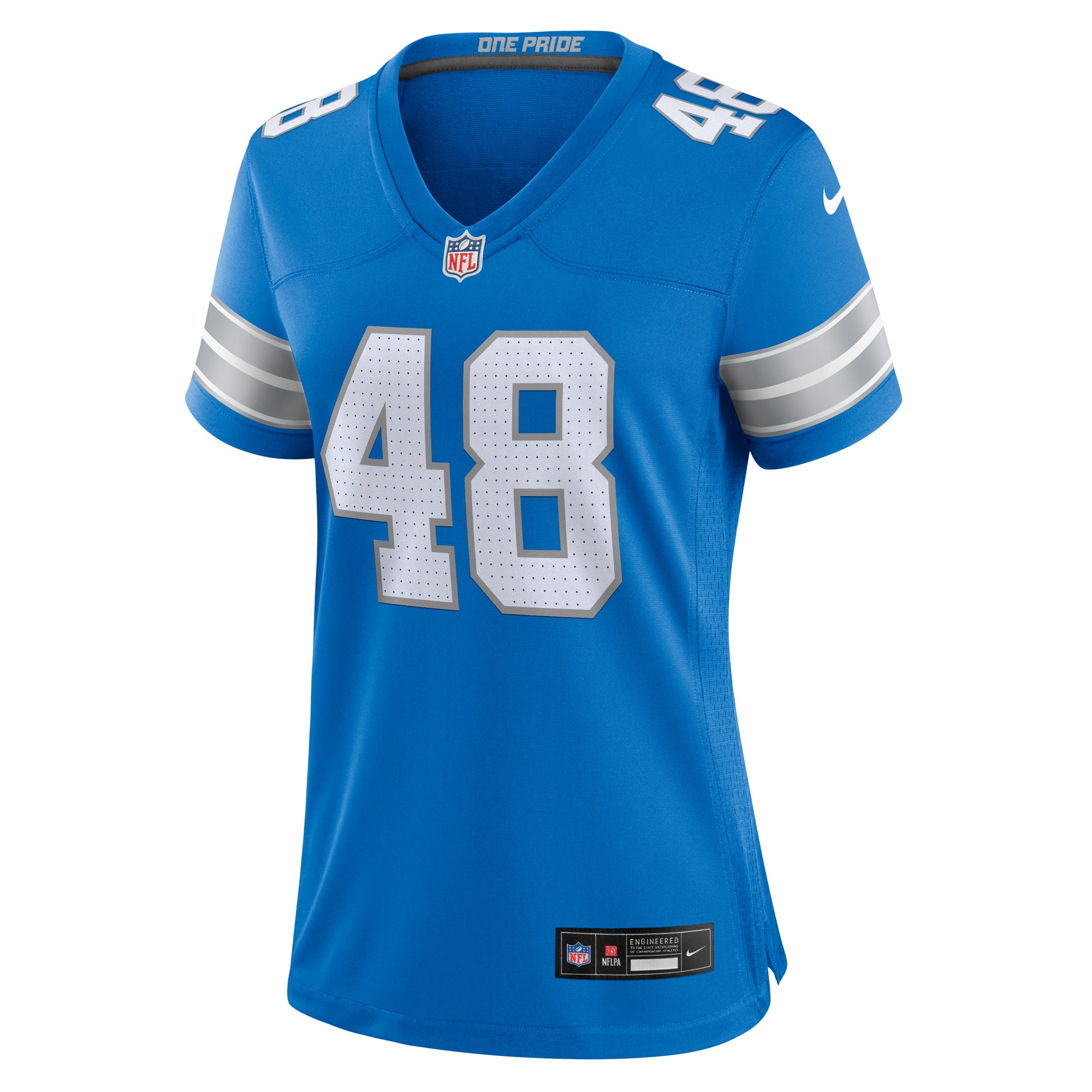 Women's Detroit Lions Loren Strickland Blue Game Jersey JS7776 nicesnker - Image 2