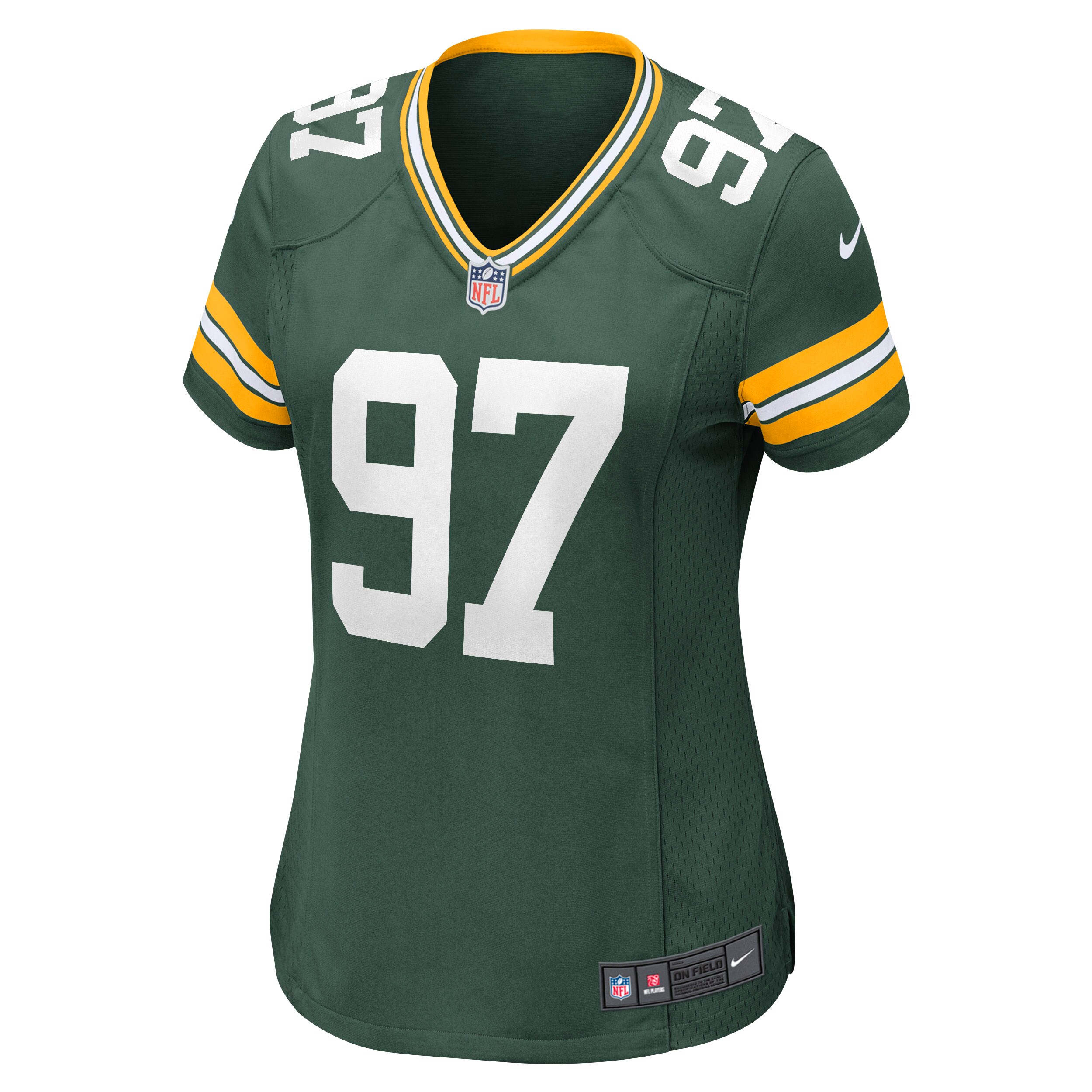 Women's Green Bay Packers Kenny Clark Green Game Jersey JS8262 nicesnker - Image 2