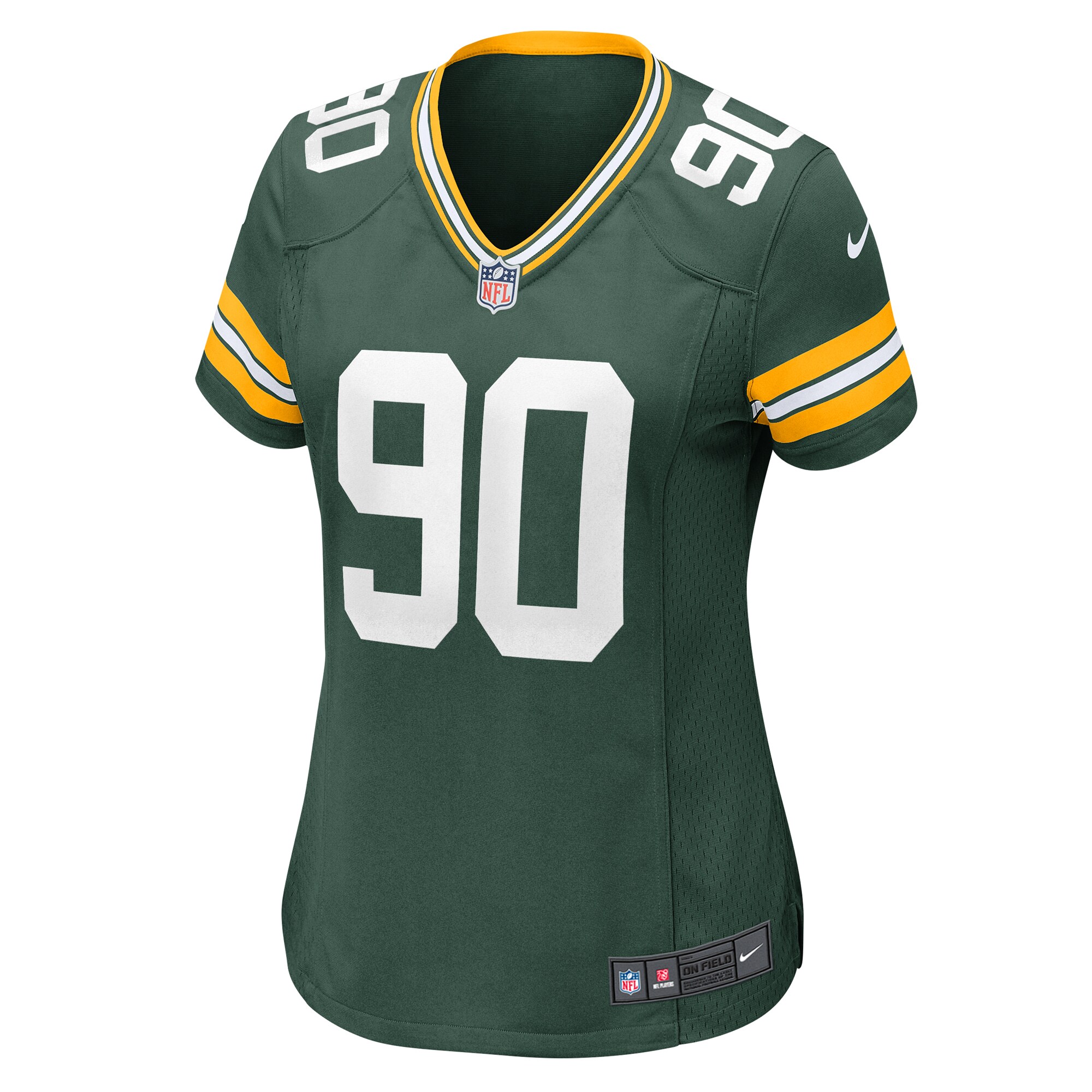 Women's Green Bay Packers Lukas Van Ness Green Game Jersey JS2890 nicesnker - Image 2