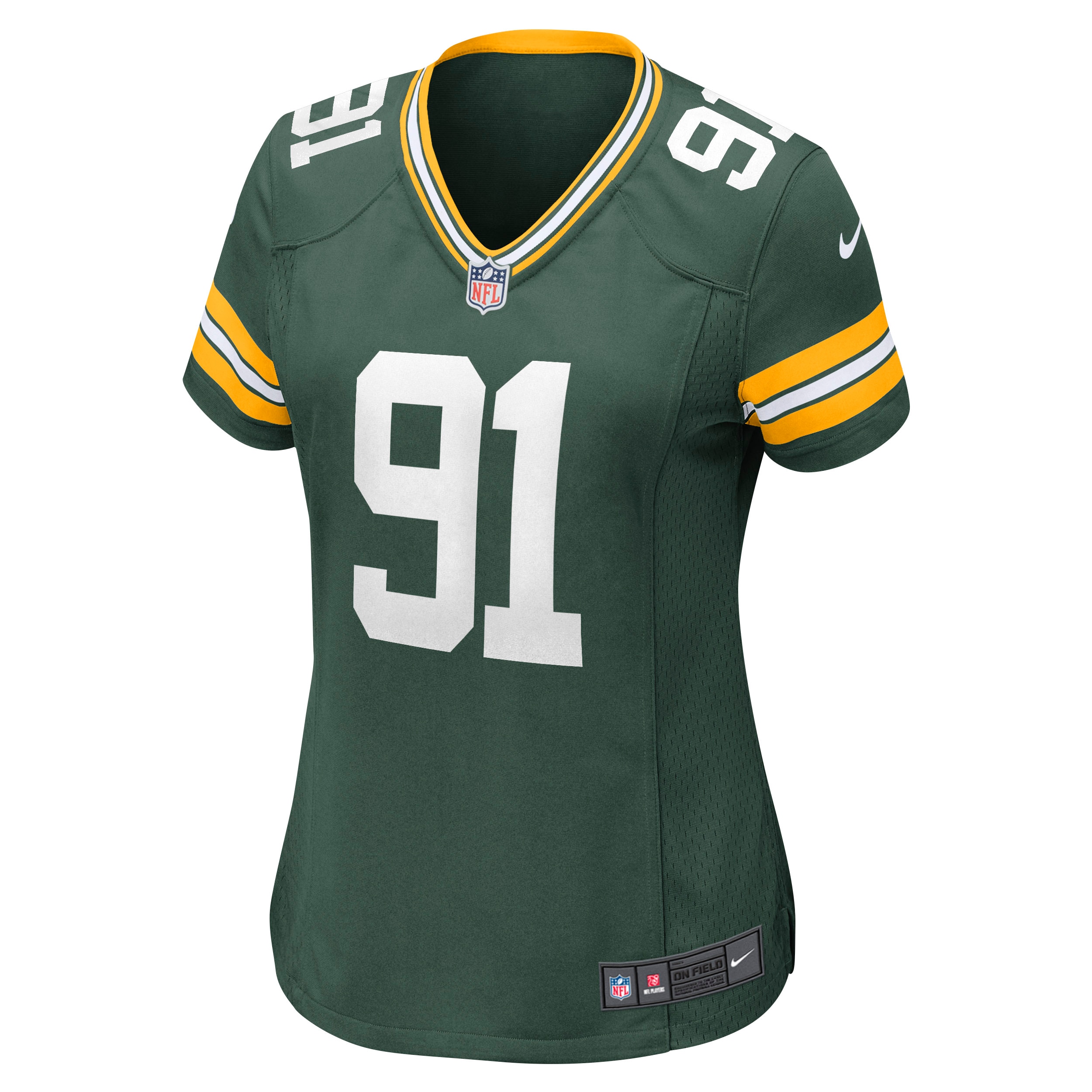 Women's Green Bay Packers Preston Smith Green Game Jersey JS8235 nicesnker - Image 2