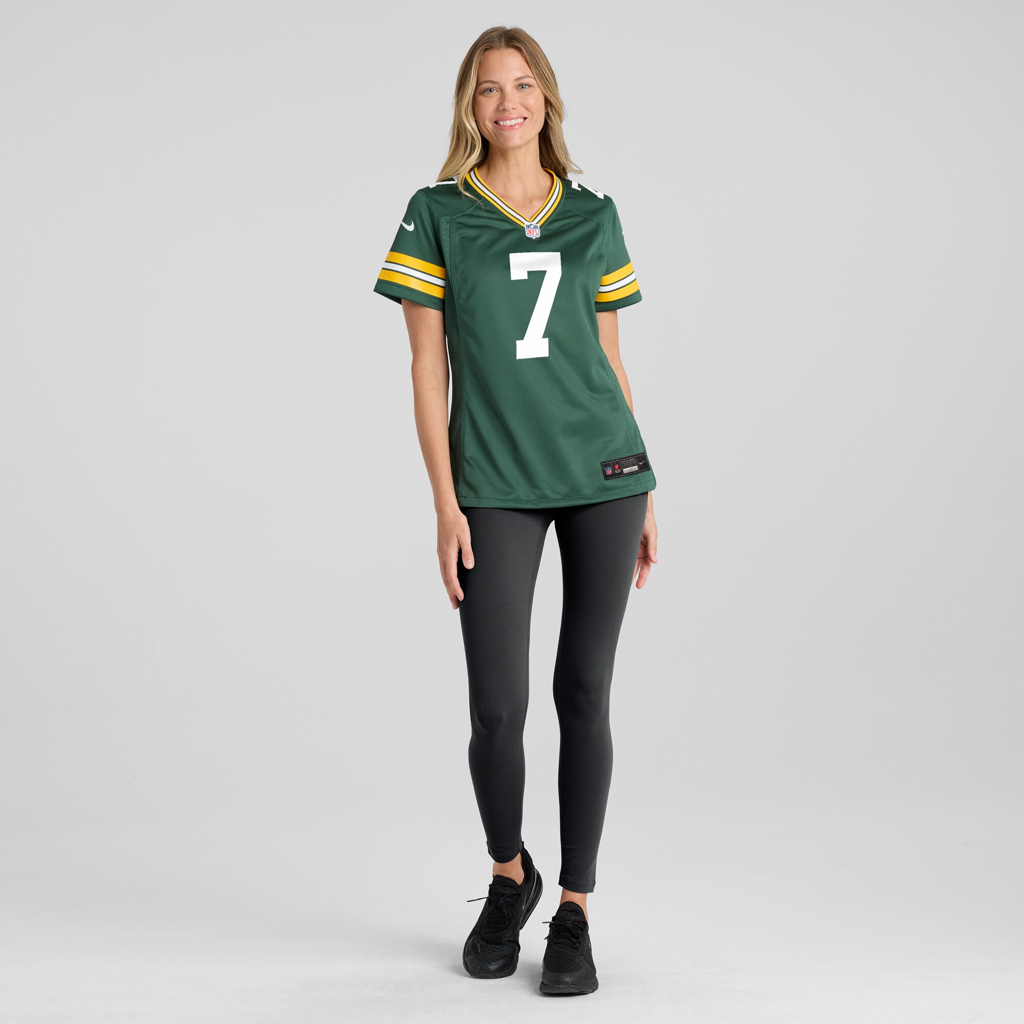 Women's Green Bay Packers Quay Walker Green Player Game Jersey JS2791 nicesnker - Image 4