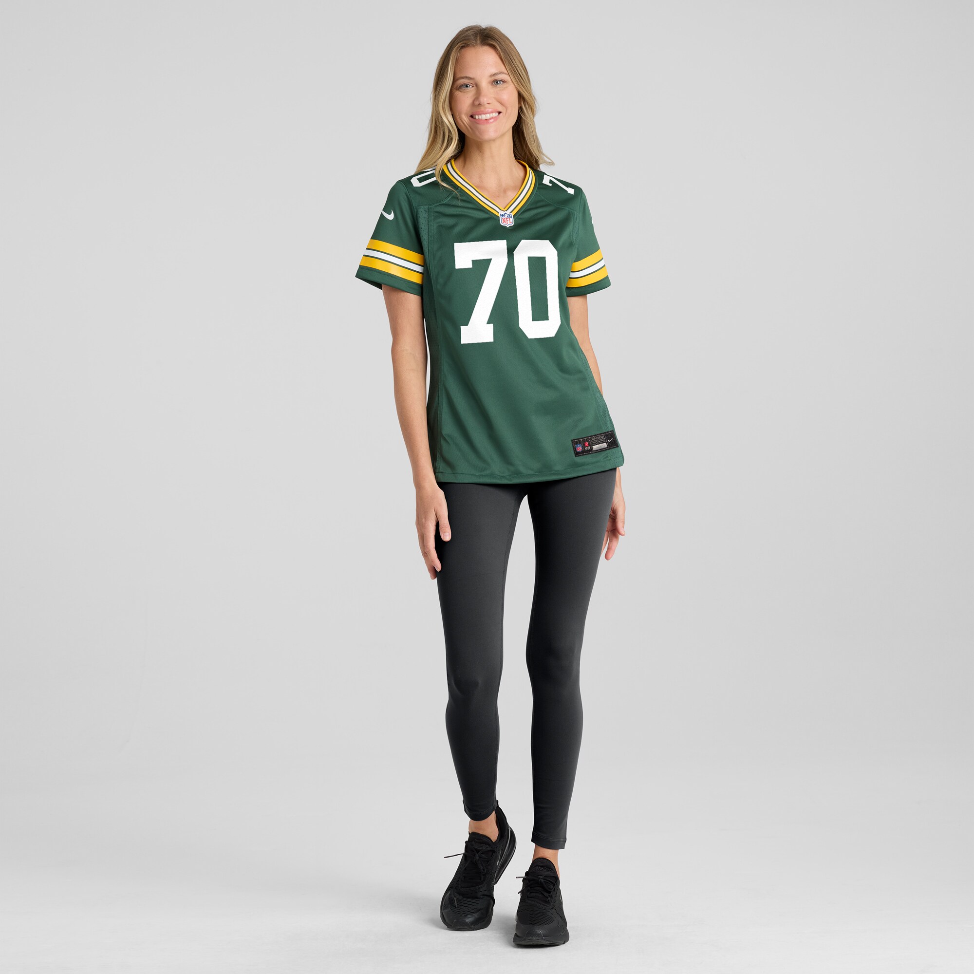 Women's Green Bay Packers Royce Newman Green Game Jersey JS5593 nicesnker - Image 4