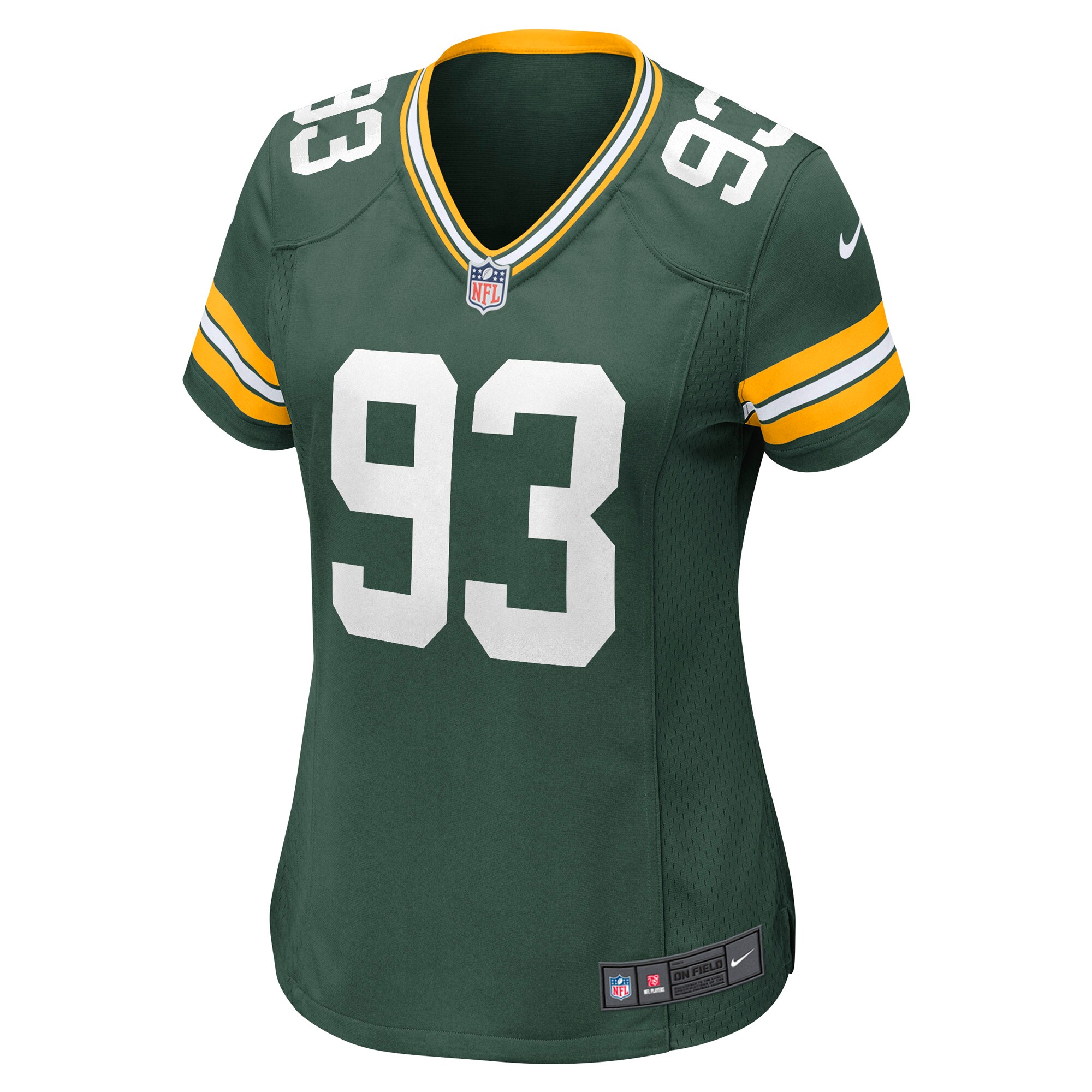 Women's Green Bay Packers T.J. Slaton Green Game Jersey JS4840 nicesnker - Image 2