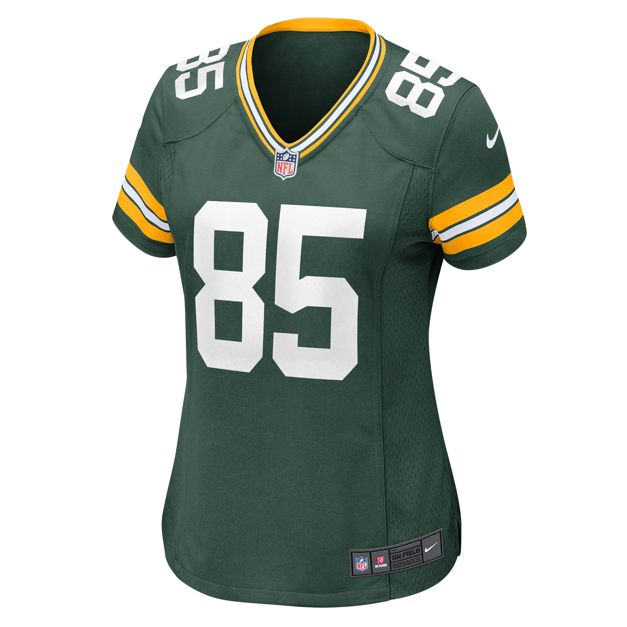 Women's Green Bay Packers Tucker Kraft Green Game Jersey JS8108 nicesnker - Image 2