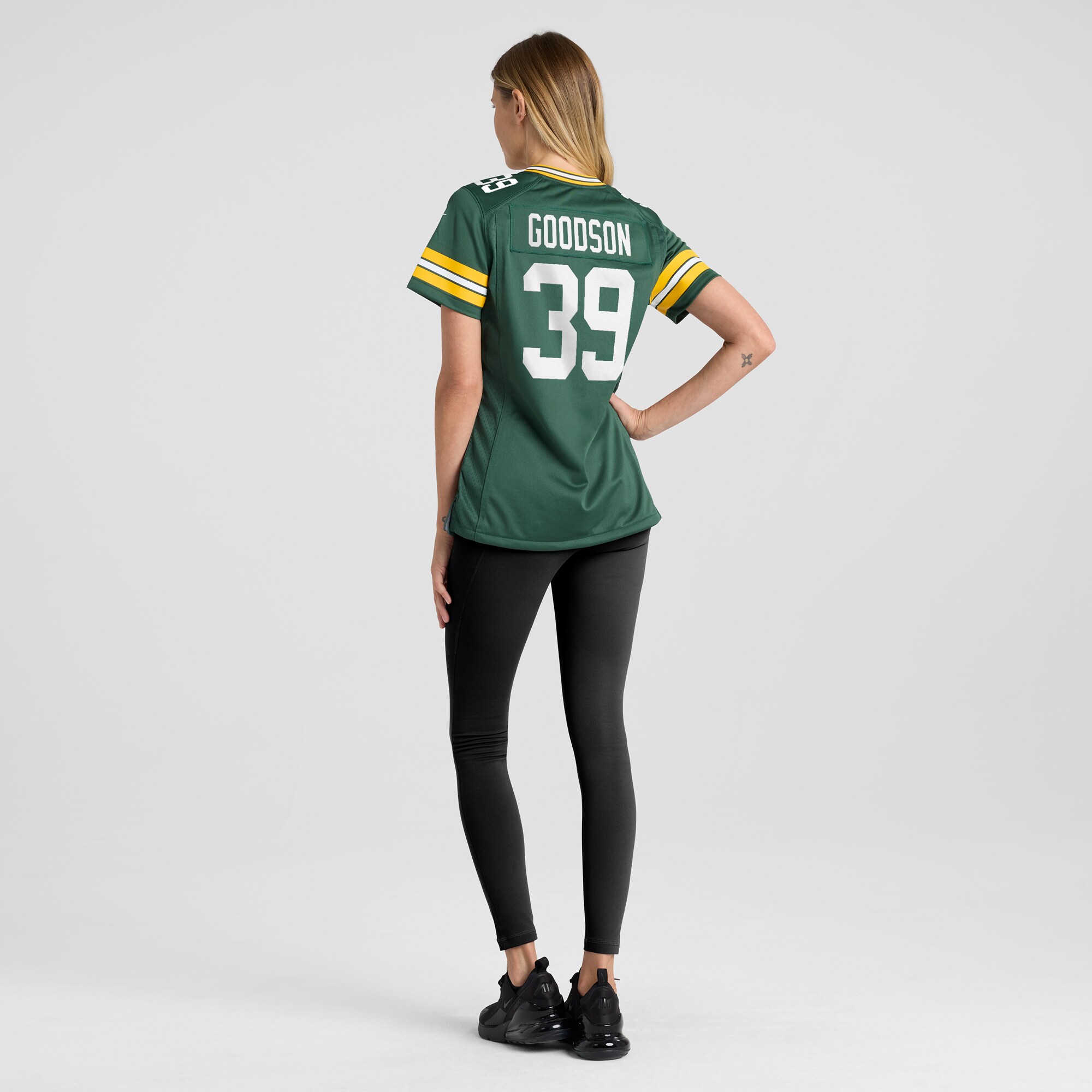 Women's Green Bay Packers Tyler Goodson Green Game Player Jersey JS4491 nicesnker - Image 5