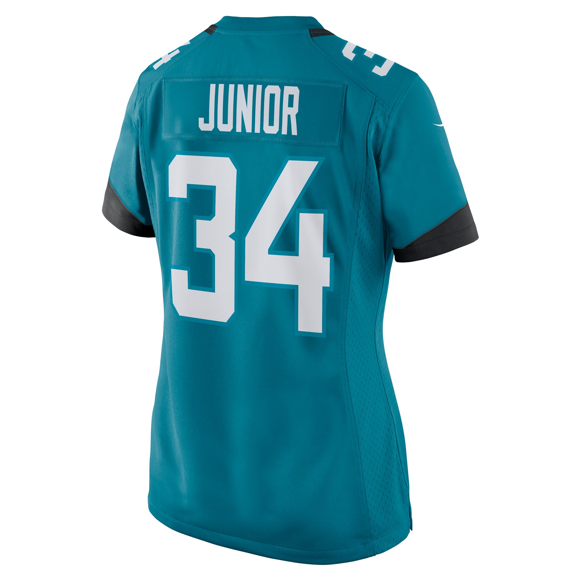Women's Gregory Junior Jacksonville Jaguars Teal Game Player Jersey JS7873 nicesnker - Image 3