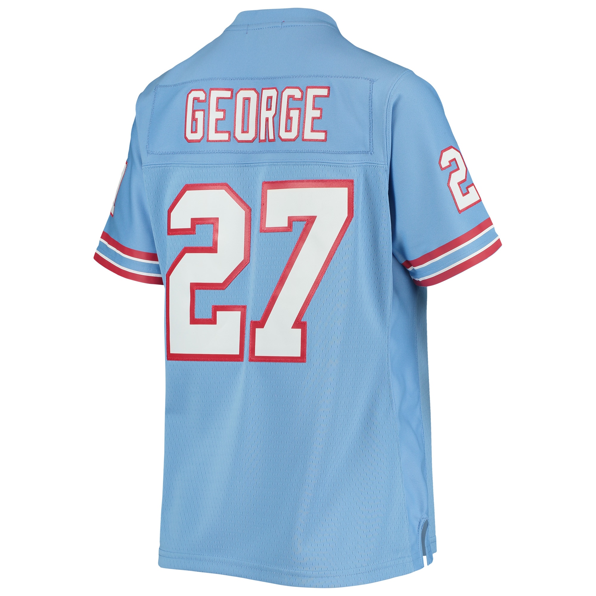 Women's Houston Oilers Eddie George Mitchell & Ness Light Blue Legacy Player Jersey JS4542 nicesnker - Image 3