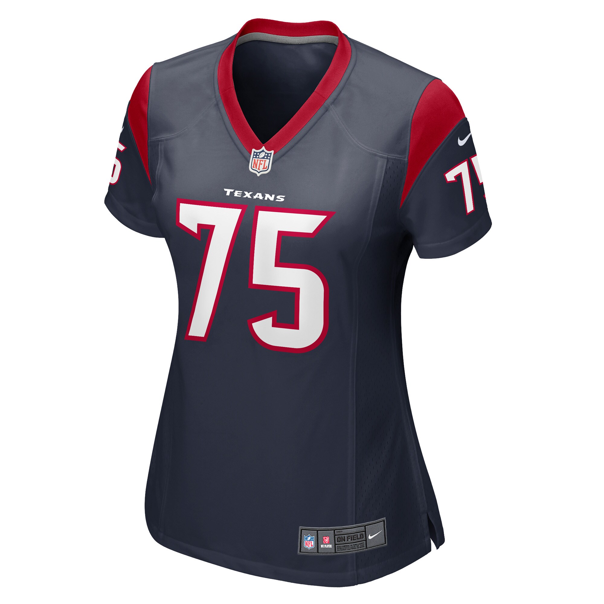 Women's Houston Texans Adedayo Odeleye Navy Game Player Jersey JS3144 nicesnker - Image 2