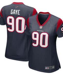 Women's Houston Texans Ali Gaye Navy Team Game Jersey JS7921 nicesnker